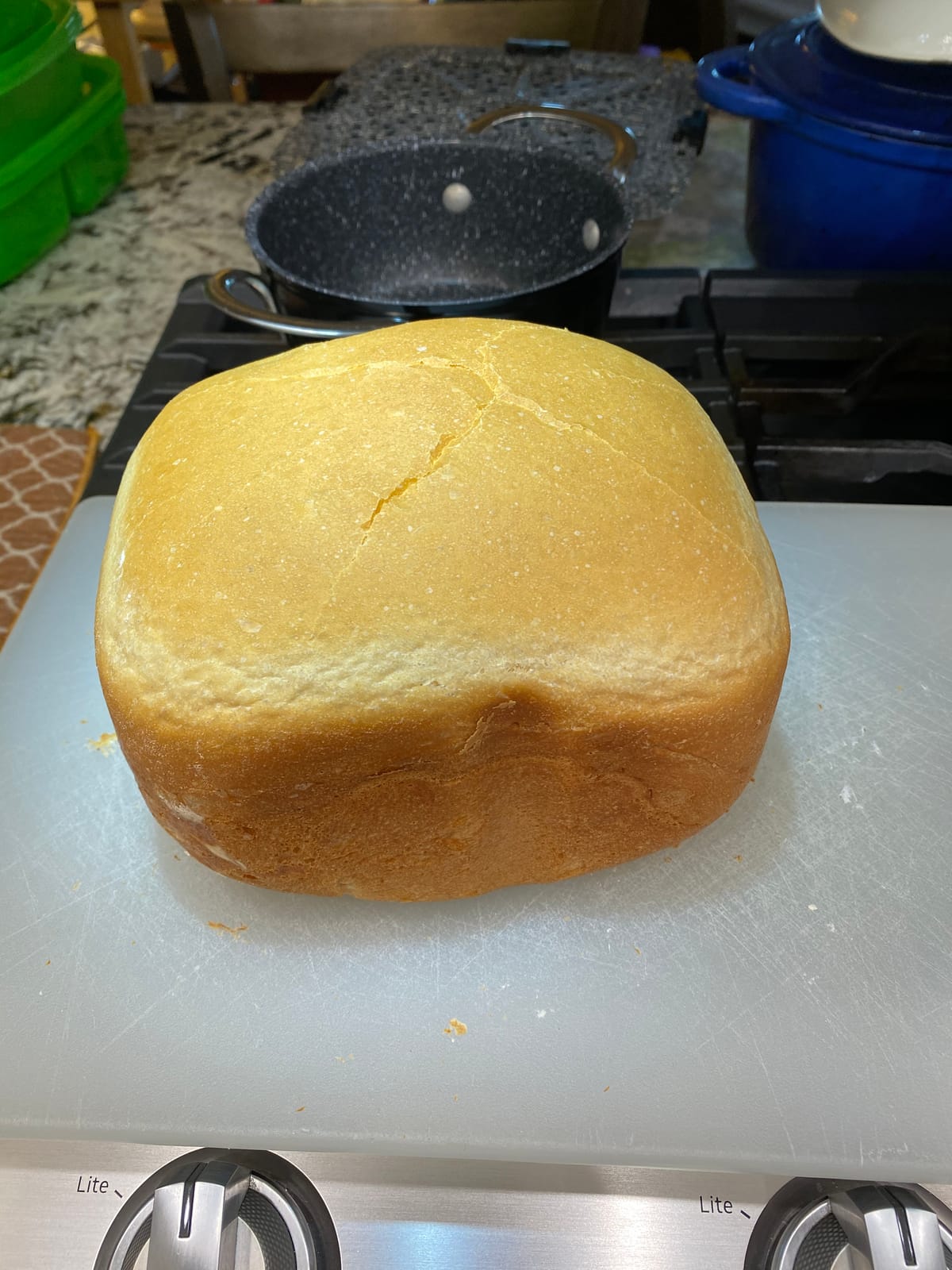 KBS Pro 710W 2.2LB Bread Maker, Stainless Steel 17-in-1 Smart Bread Machine with Healthy Ceramic Pan, Automatic Nut Dispenser, Tempered Glass Touch Panel, 3 Crust Colors, 15H Timer &Keep-Warm, Recipes customer photo 2