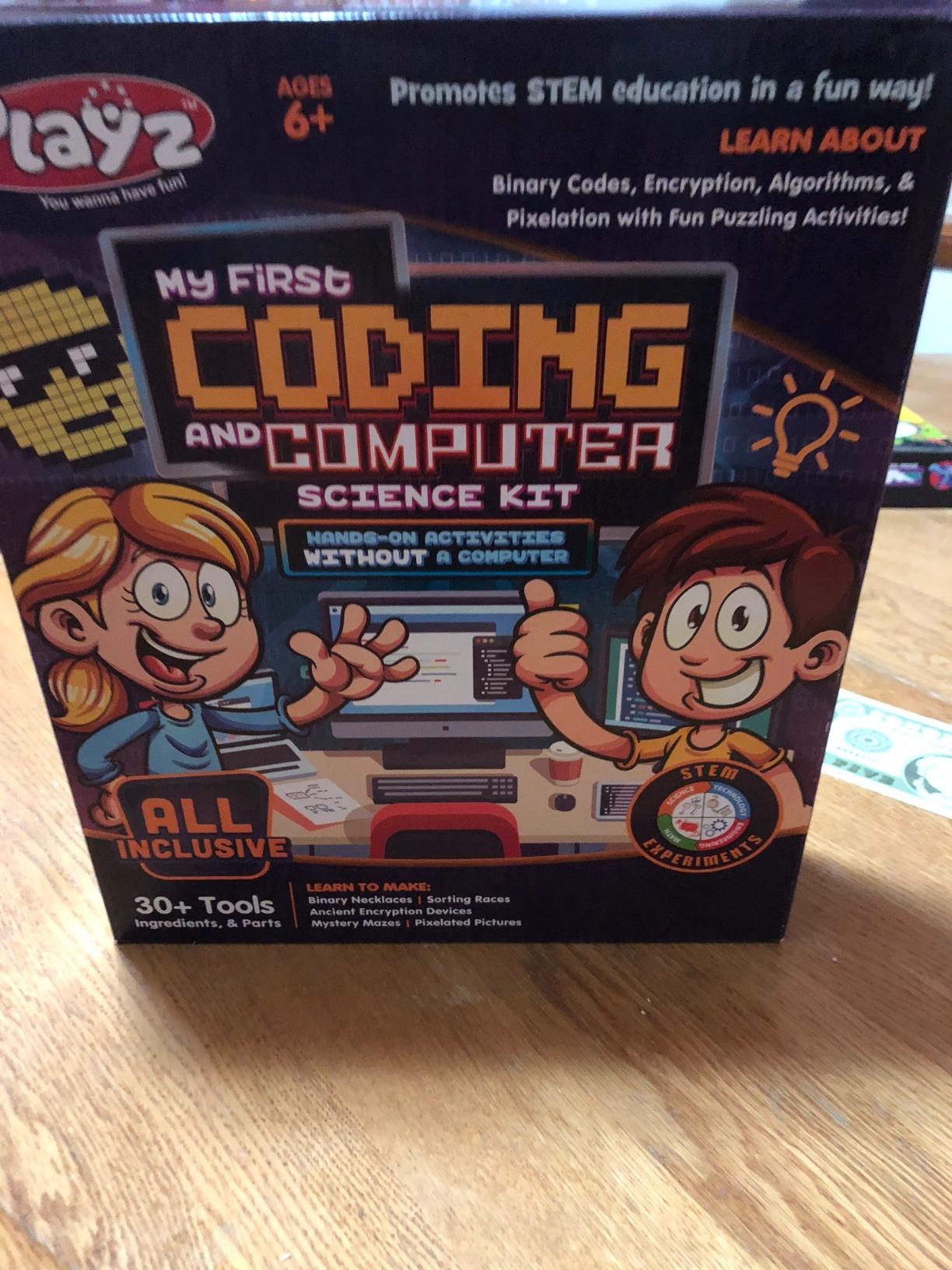 Playz Coding Learning kit, Educational Science Kits for Kids Age 8-12 customer photo 1