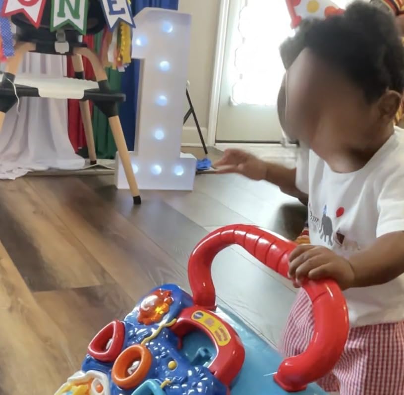 VTech Sit-to-Stand Learning Walker (Frustration Free Packaging), Blue customer photo 1