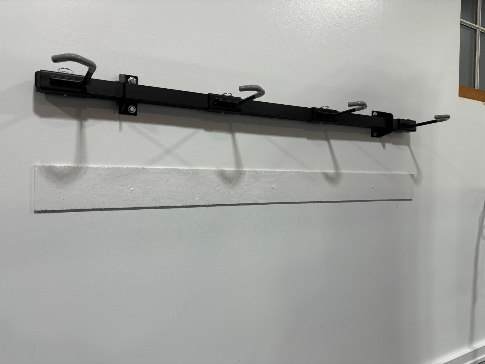 StoreYourBoard Bike Storage Rack – Heavy Duty Garage Bike Rack for 5 Bicycles, Space-Saving Vertical Bike Rack, Adjustable Wall Bike Mount for Garage Organizer, Bicycle Hanger, Holds 300 lbs customer photo 1
