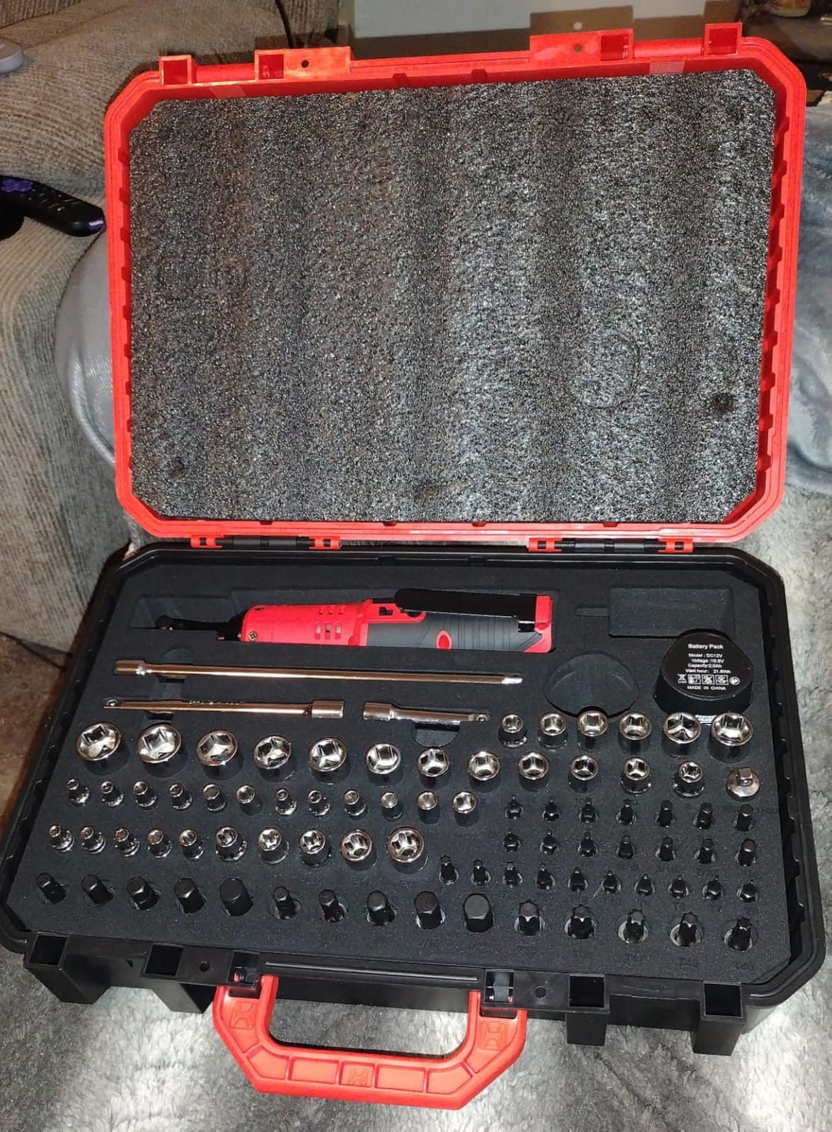 AOBEN Cordless Electric Ratchet Wrench Set, 3/8