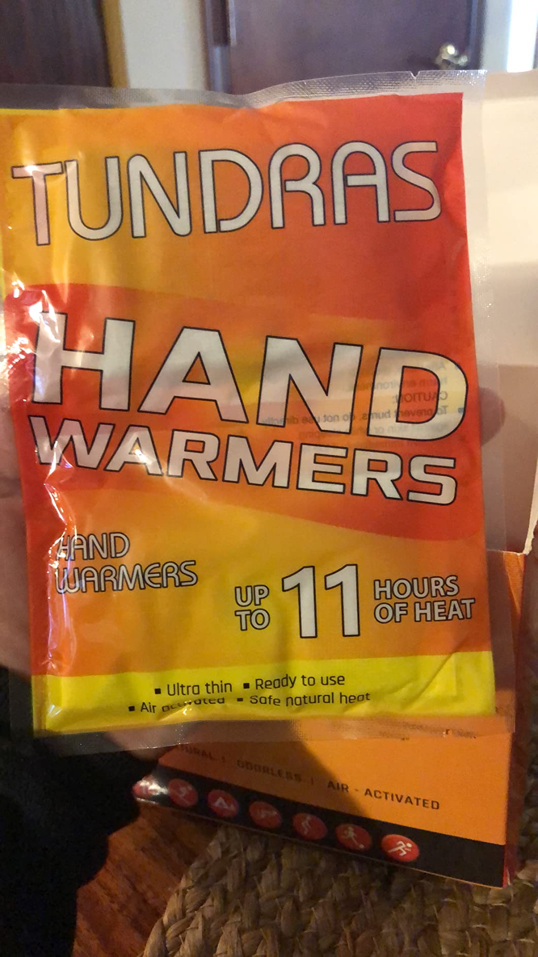 Hot Hand Warmers 11 Hours Long Lasting - 40 Count - Natural Odorless Safe Single Use Air Activated Heat Packs for Hands, Toes and Body - Up to 11 Hours of Heat - TSA Approved customer photo 1