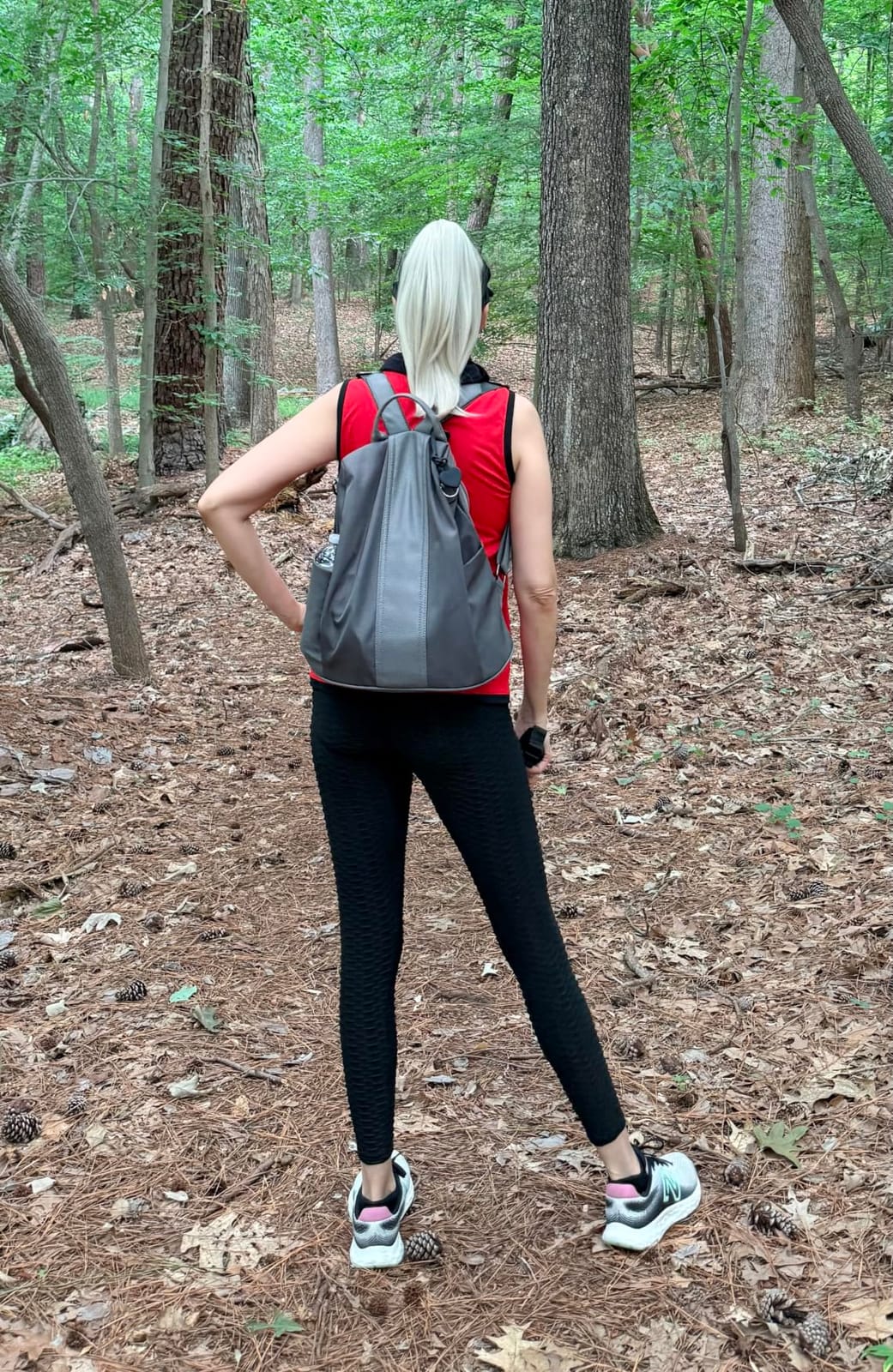 PINCNEL Women Backpack Purse Waterproof Nylon Anti-theft Rucksack Lightweight Shoulder Bag customer photo 2