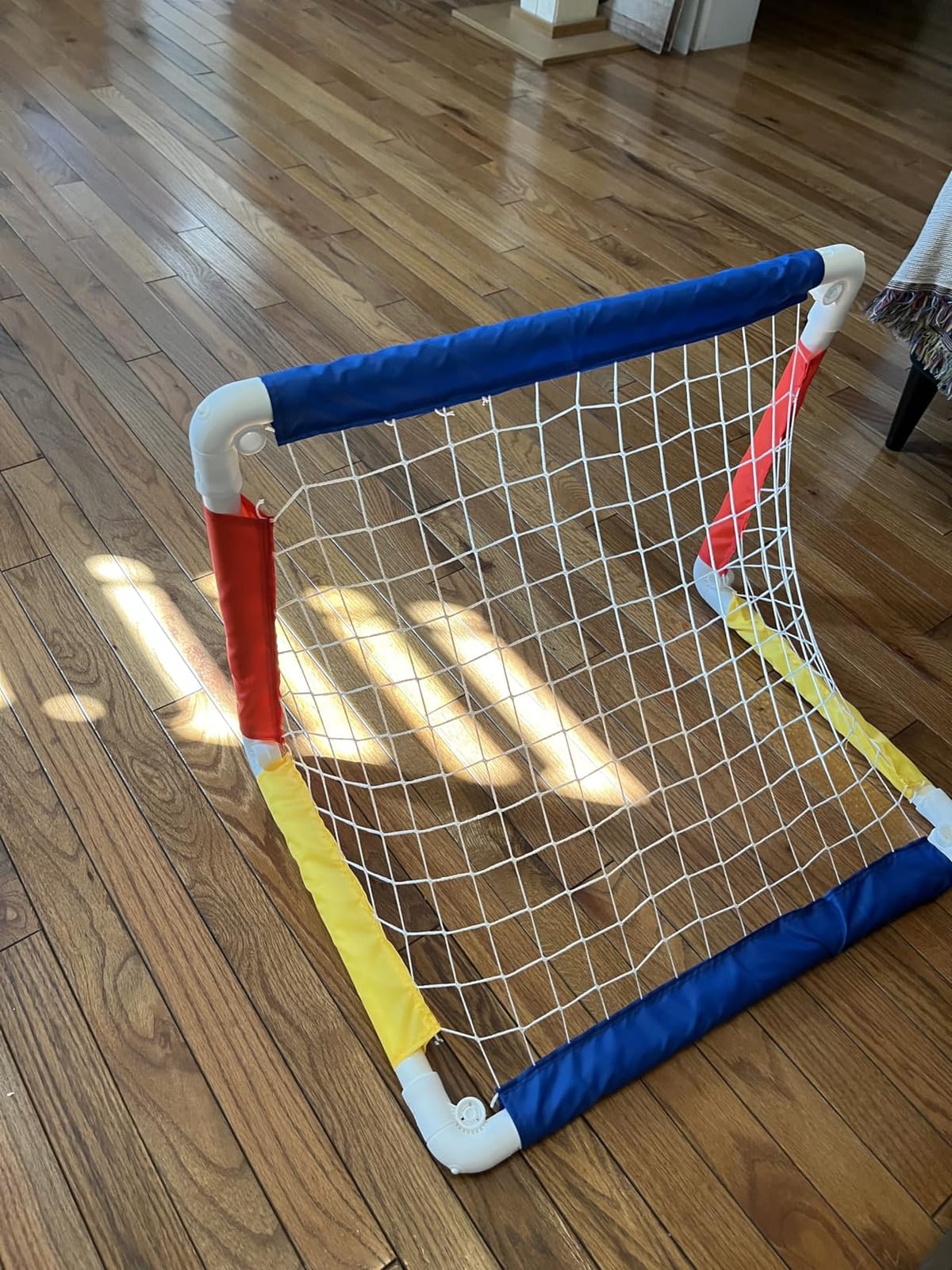 Franklin Sports Kids Soccer Goal with Ball & Pump - 24 X 16 customer photo 2