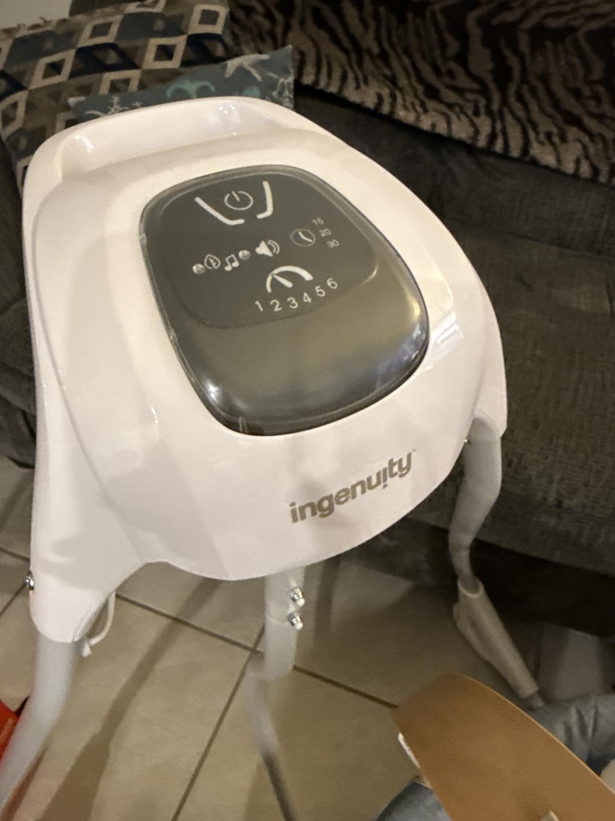 Ingenuity SimpleComfort Portable ​ Baby Swing, Newborn to 9 Months, Pink​ customer photo 1