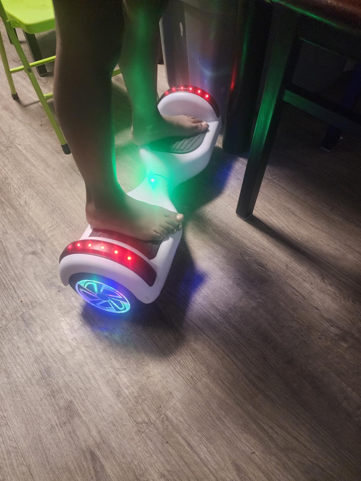 LIEAGLE Self-Balancing Scooter with Bluetooth Speaker and LED Hub Lights customer photo 2