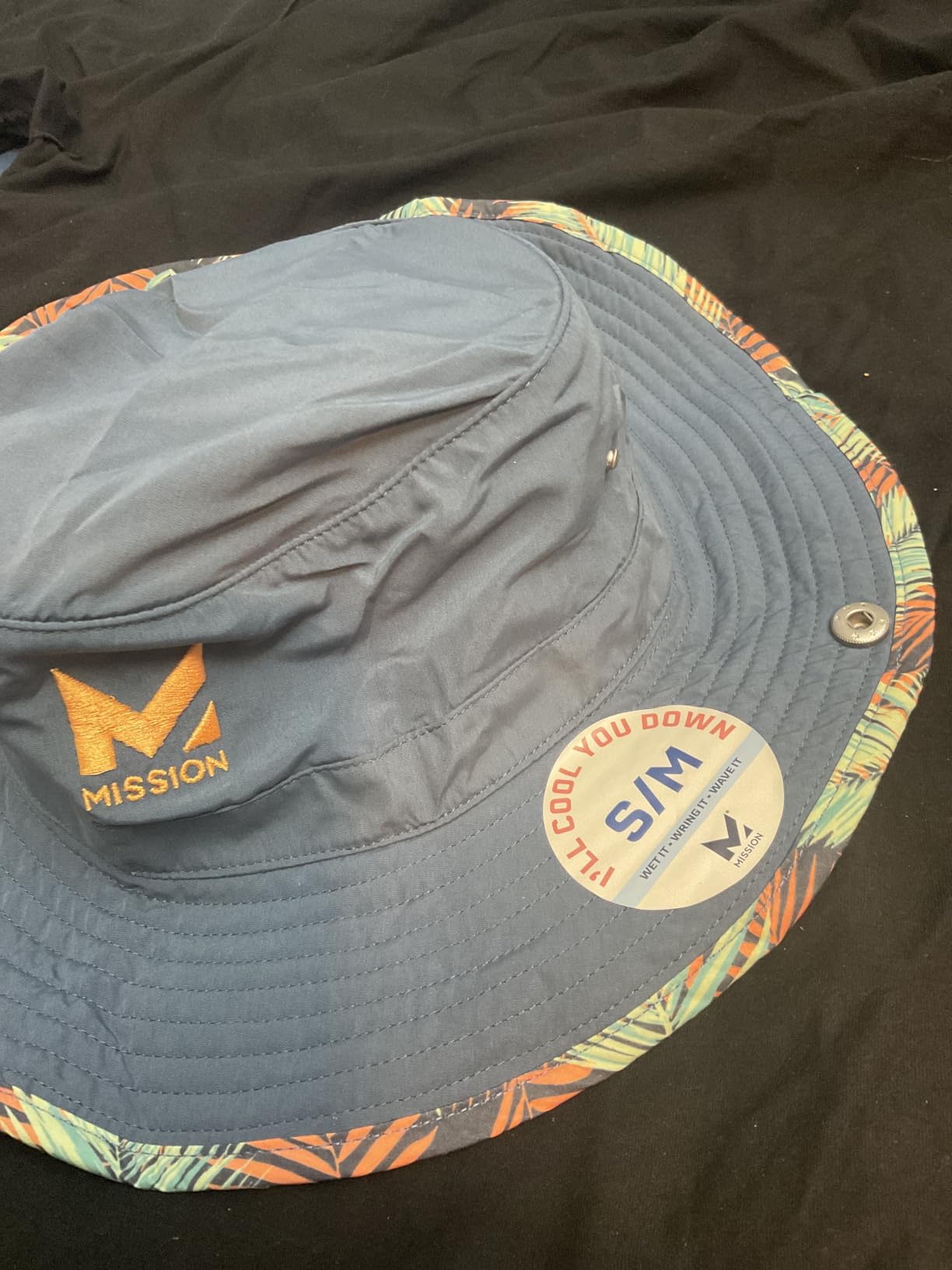 MISSION Cooling Bucket Hat - Unisex Wide-Brim Hat for Men & Women - Lightweight, Foldable & Durable - Cools Up to 2 Hours customer photo 1