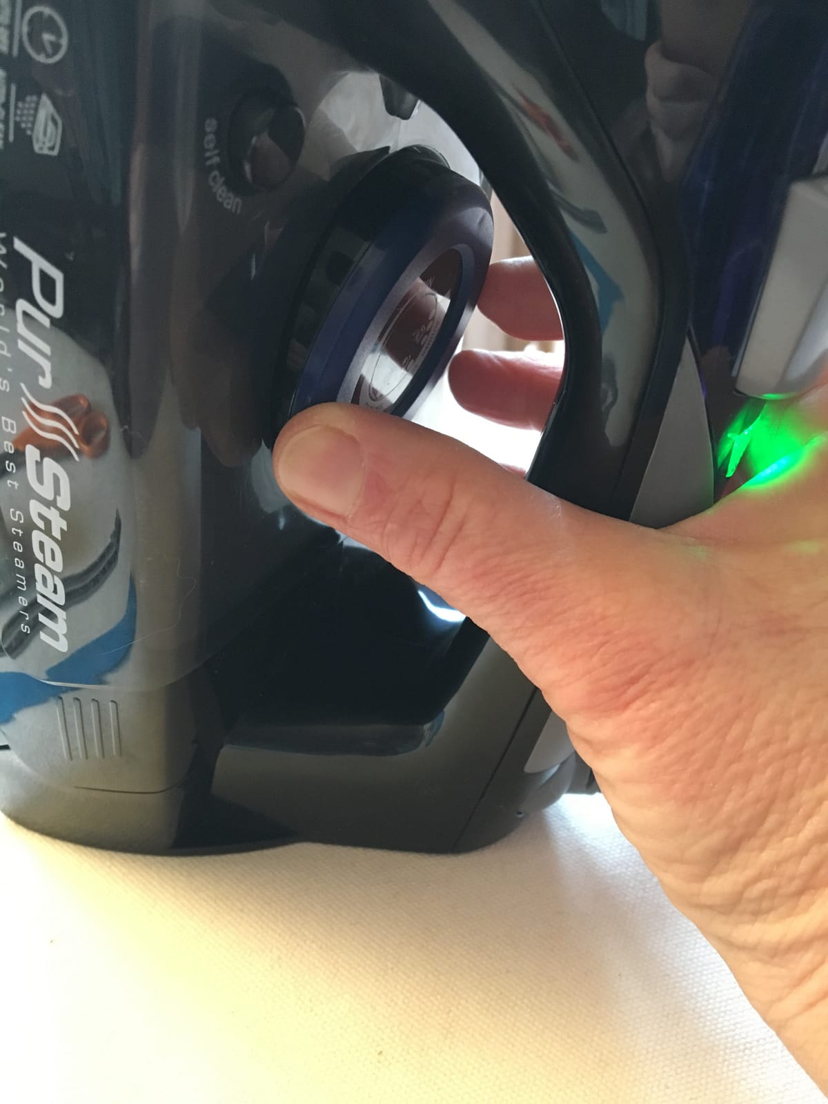PurSteam SteamBurst+ Steam Iron, Ceramic Soleplate, Self-Clean, Anti Drip customer photo 2