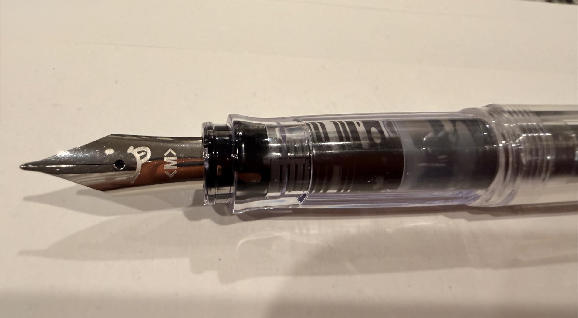 PILOT Kakuno Fountain Pen, Clear Barrel, Extra Fine Nib 0.3mm - Beginner Fountain Pen, Hexagonal Barrel, Easy Hold customer photo 2