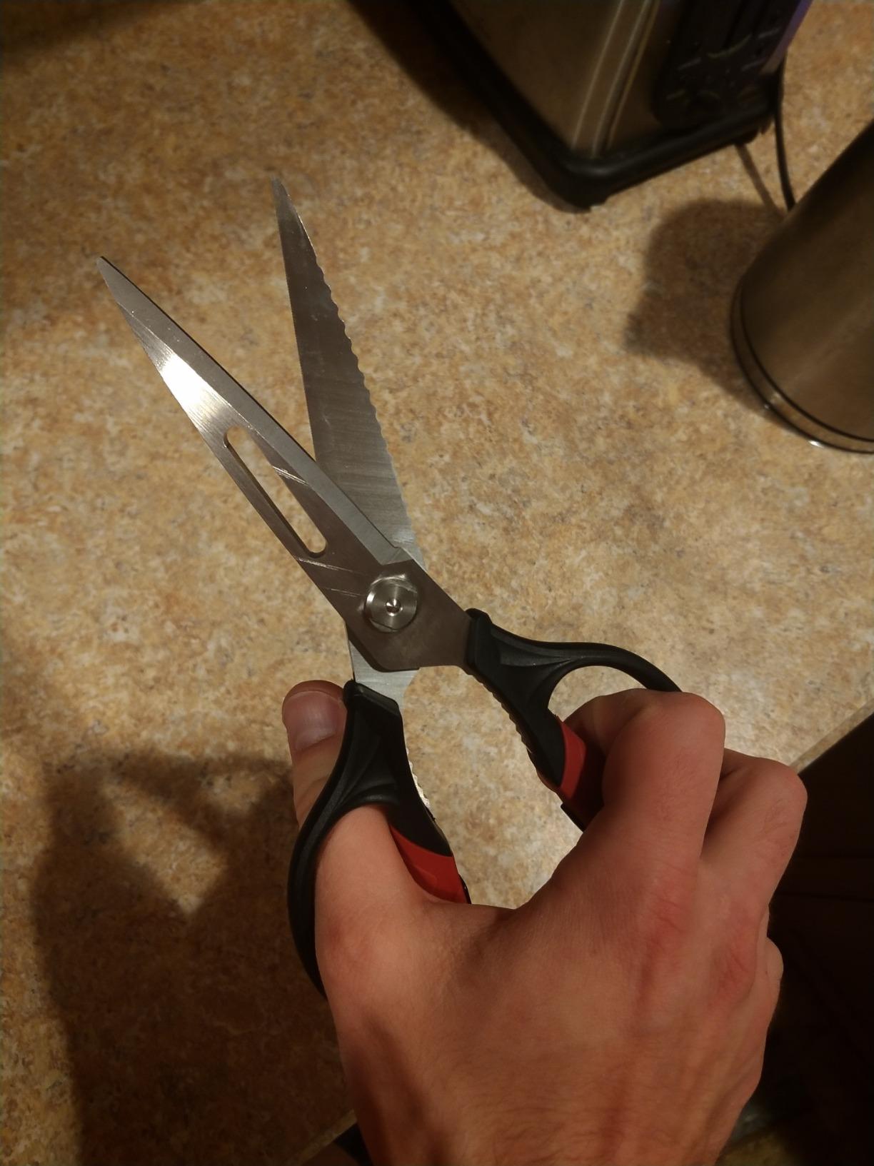 Kitchen Scissors Heavy-Duty Utility Come-Apart Kitchen Shears - Ultra Sharp customer photo 2