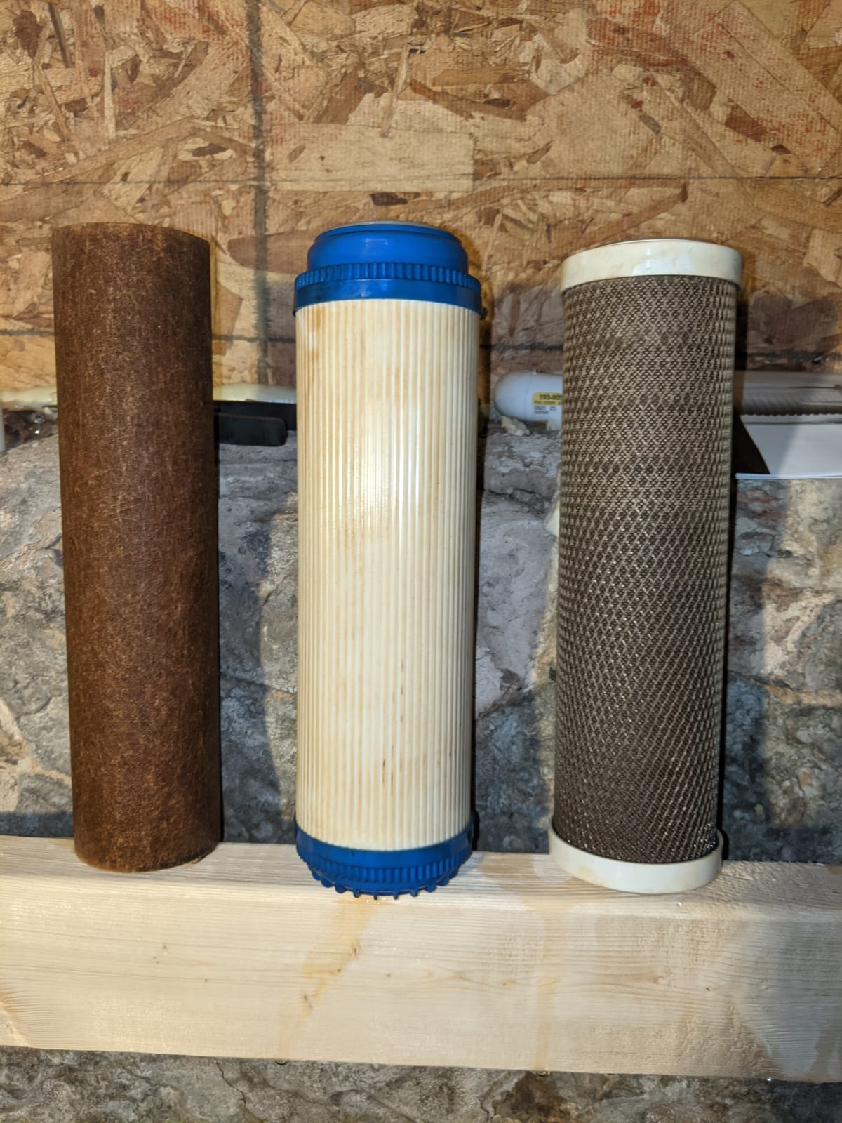 Whole House 3-Stage Water Filtration System, 3/4