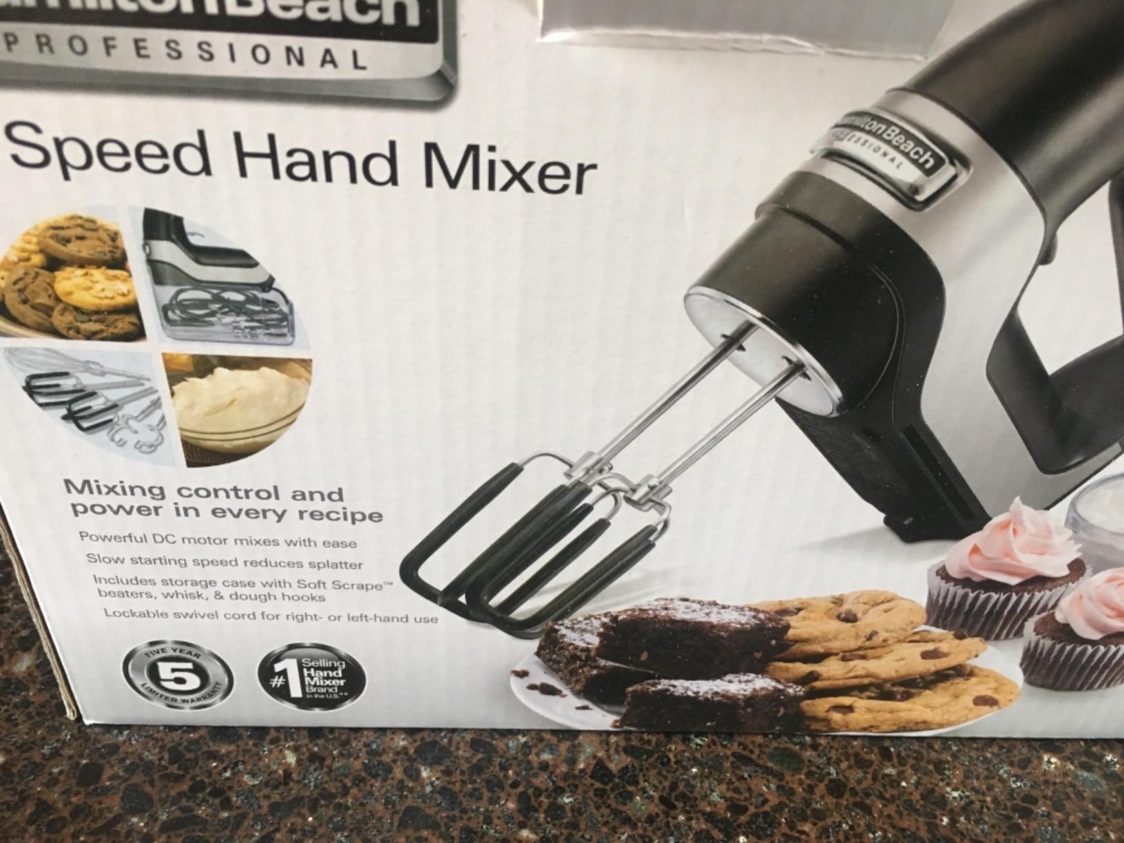 Hamilton Beach Professional 7-Speed Digital Electric Hand Mixer customer photo 2
