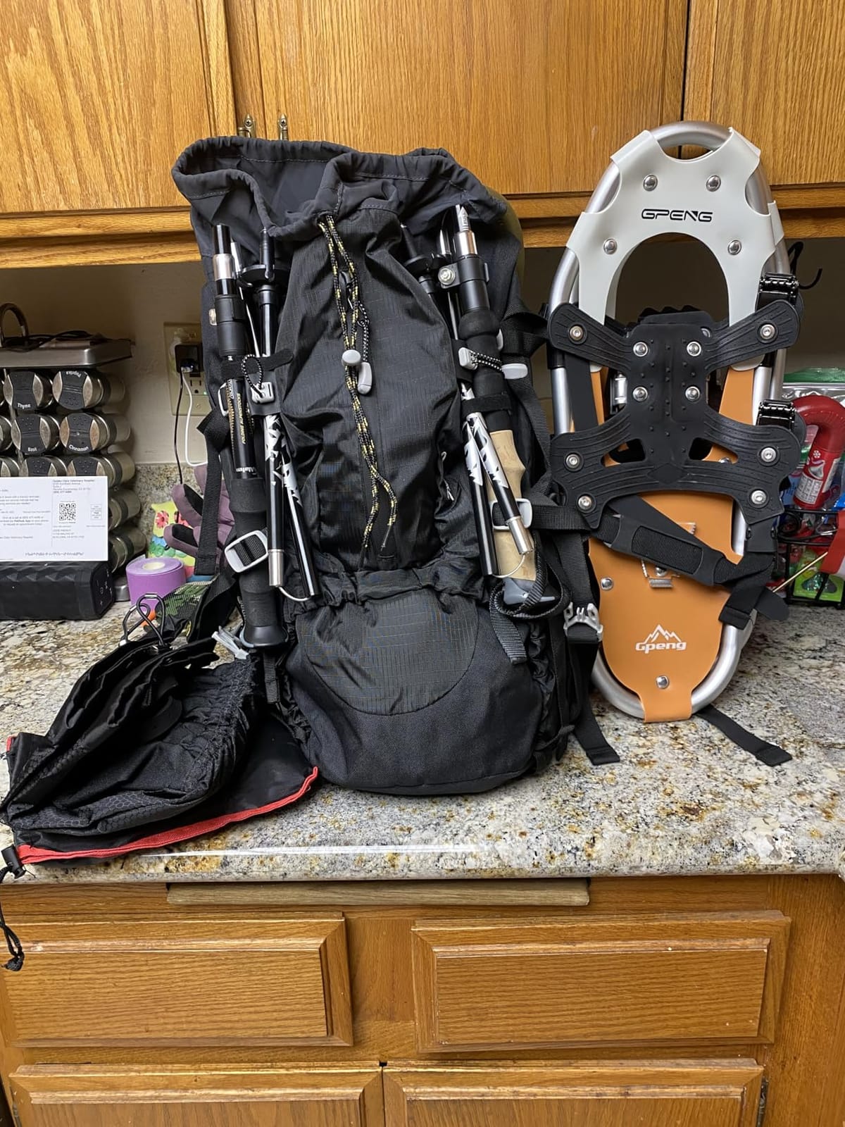 Esup 50L Waterproof Camping Hiking Backpack for Men and Women customer photo 1