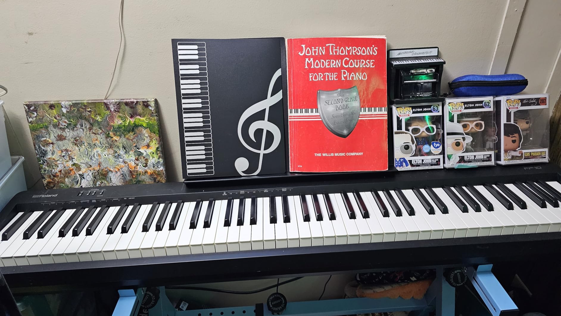 Roland FP-10 Compact 88-Note Digital Piano | SuperNATURAL Piano Tones, Authentic Acoustic Feel Keyboard, Great for Beginners & Experienced Players customer photo 1