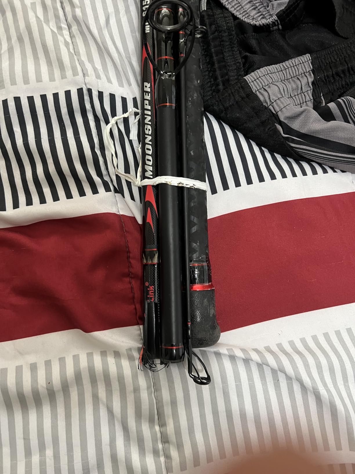 Fiblink Surf Spinning Fishing Rod 4-Piece Graphite Travel Fishing Rod(11 Feet & 13 Feet & 15 Feet) customer photo 2