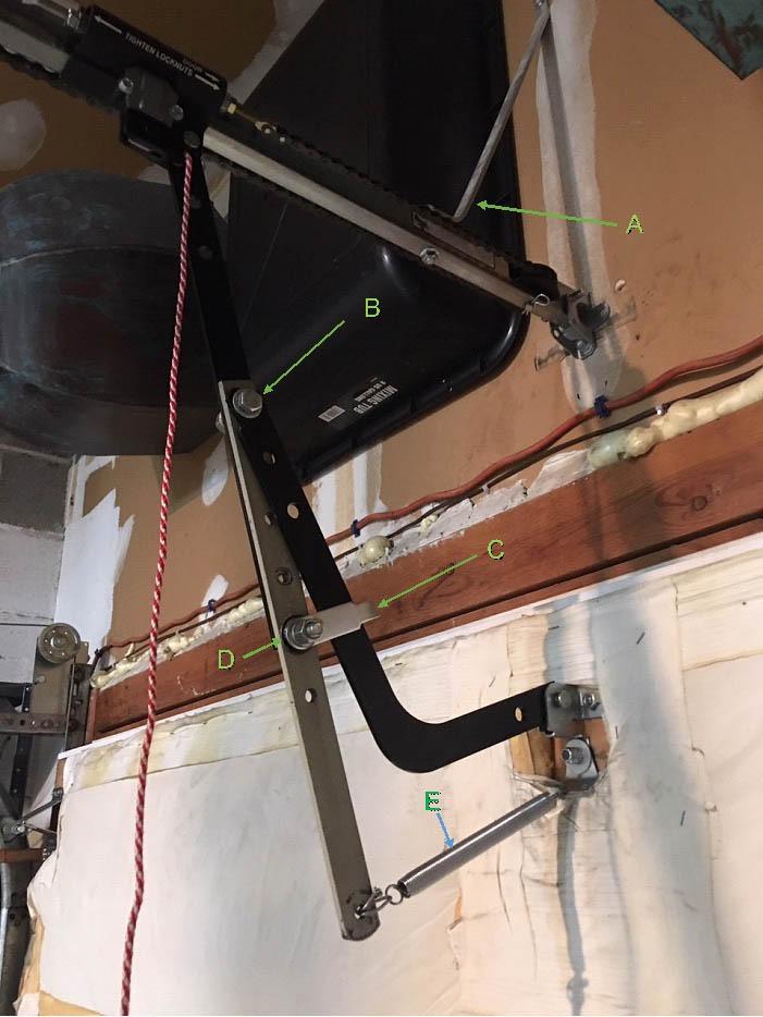 Genie Chain Drive 550 Garage Door Opener, Heavy Duty Chain Drive Opener, Model 2035-TKO customer photo 2