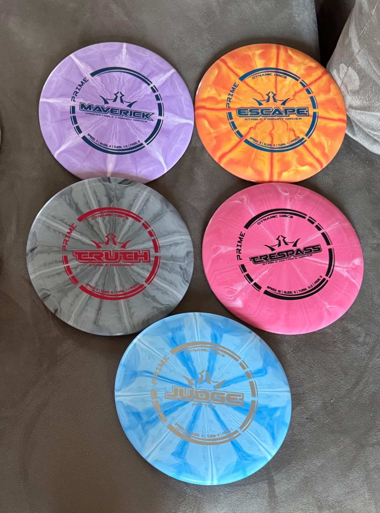 Dynamic Discs Prime Burst 3-Disc Golf Set | Includes Putter, Midrange, Driver, Mini Marker | 170-176g | Starter Disc Golf Accessories for Men | Great Beginner Kit for New Players & Amateurs customer photo 2