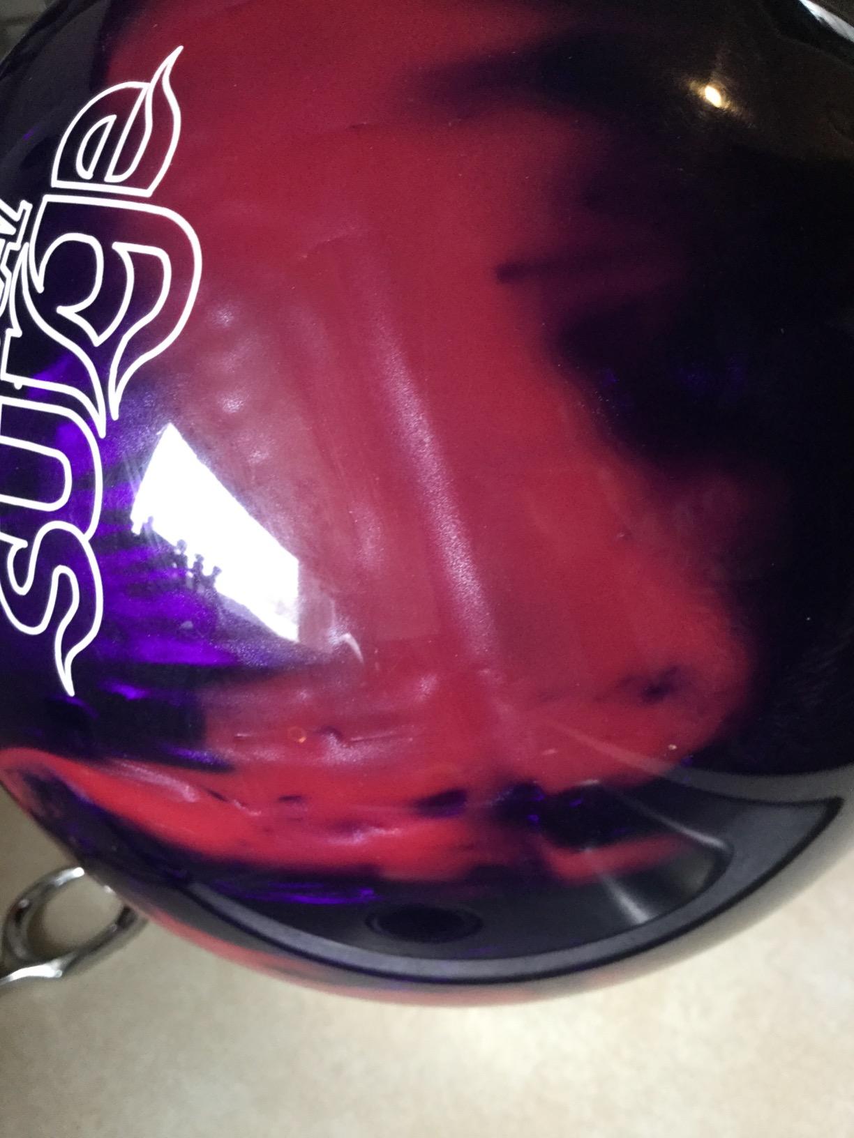 Storm Tropical Surge Bi-colored Recreational Bowling Ball 21.8 cm L x 22.4 cm W x 24.1 cm H 1 Ball 1 Set 1 Piece customer photo 2