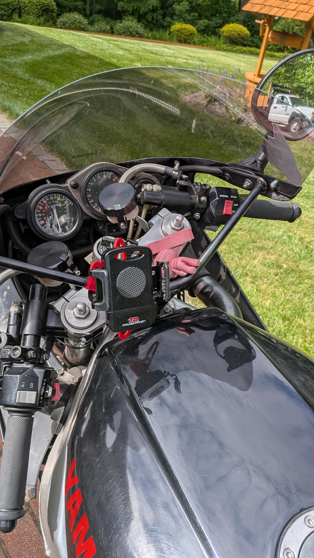 TruActive Premium Bike Phone Mount Holder | Universal Cell Phone Mount for 4