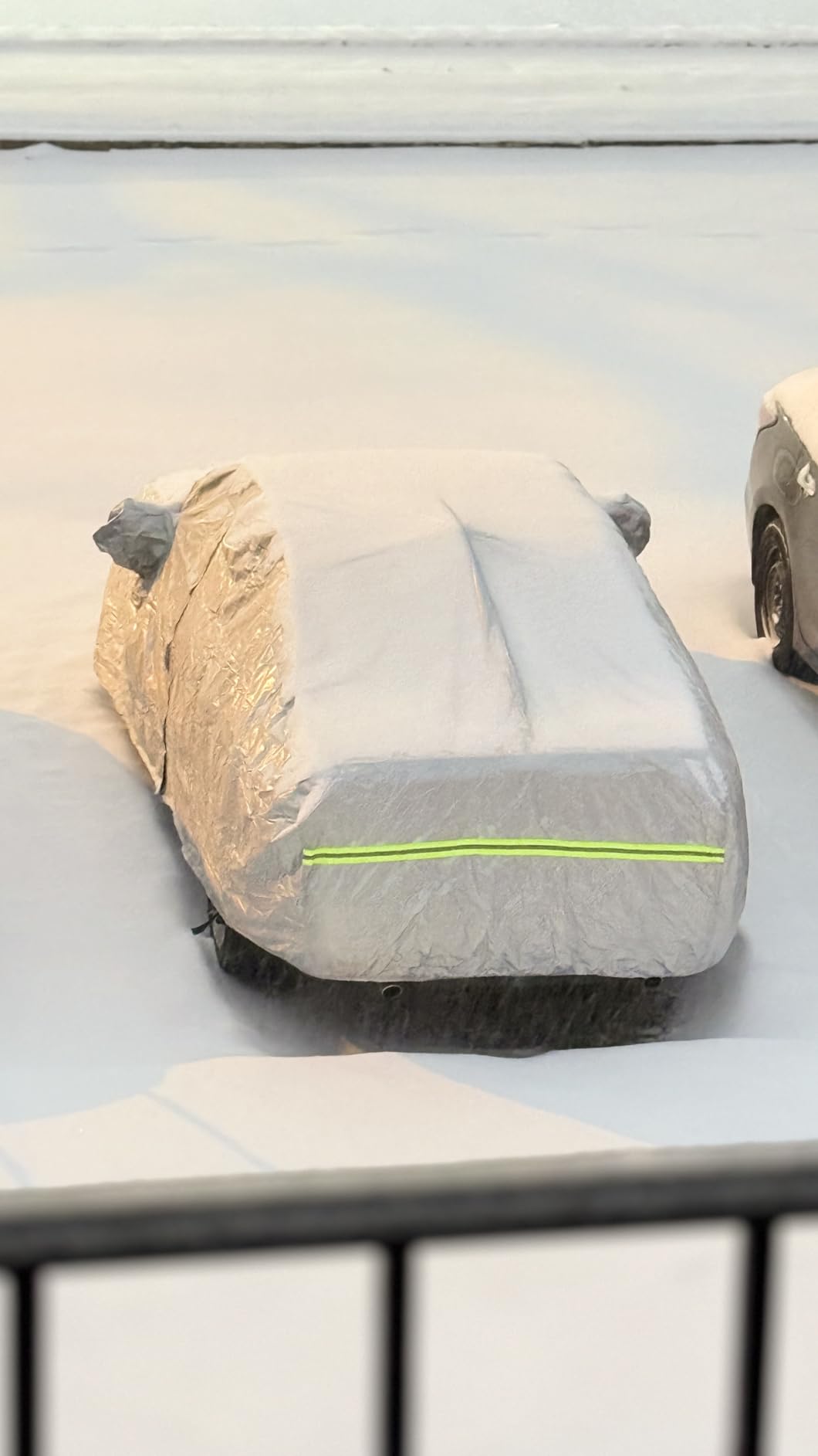 Favoto Car Cover Waterproof All Weather Windproof for Sedans 184-193 Inches customer photo 1