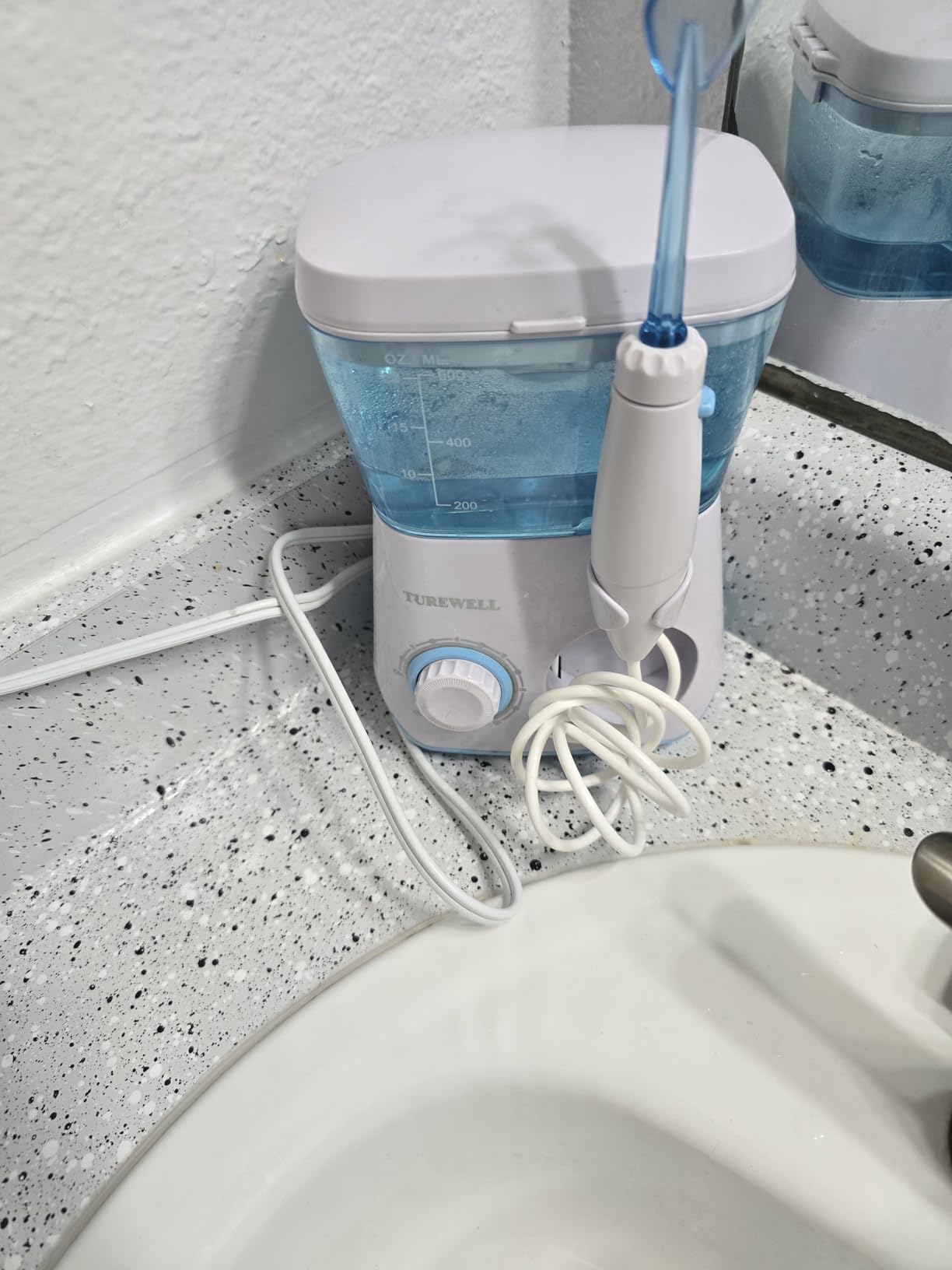 TUREWELL Water Dental Flossing Oral Irrigator for Teeth/Braces customer photo 2