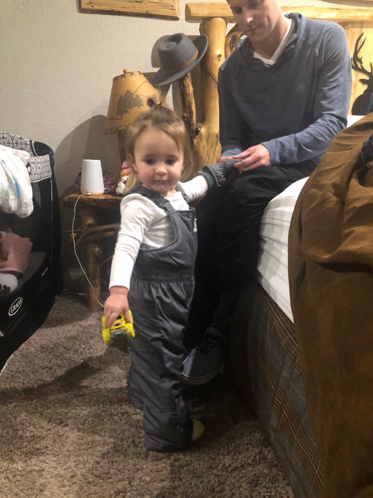 Carter's Girls Snow Bib Ski Pants Snowsuit customer photo 2