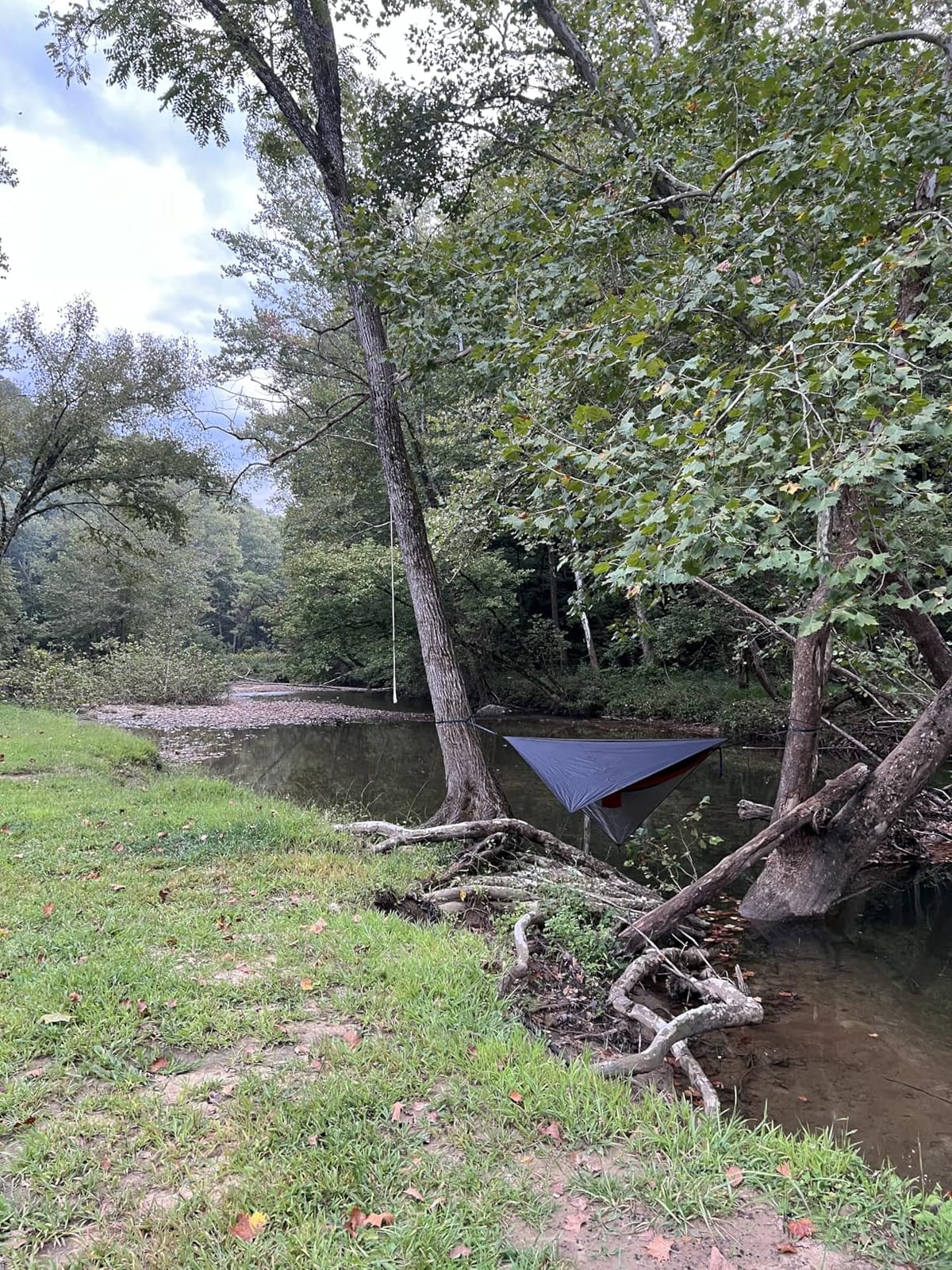 Camping Hammock with Rain Fly Tarp and Mosquito Net Tent Tree Straps, Portable Single Double Nylon Parachute Hammock Rainfly Set for Backpacking Hiking Travel Yard Outdoor Activities Green customer photo 1