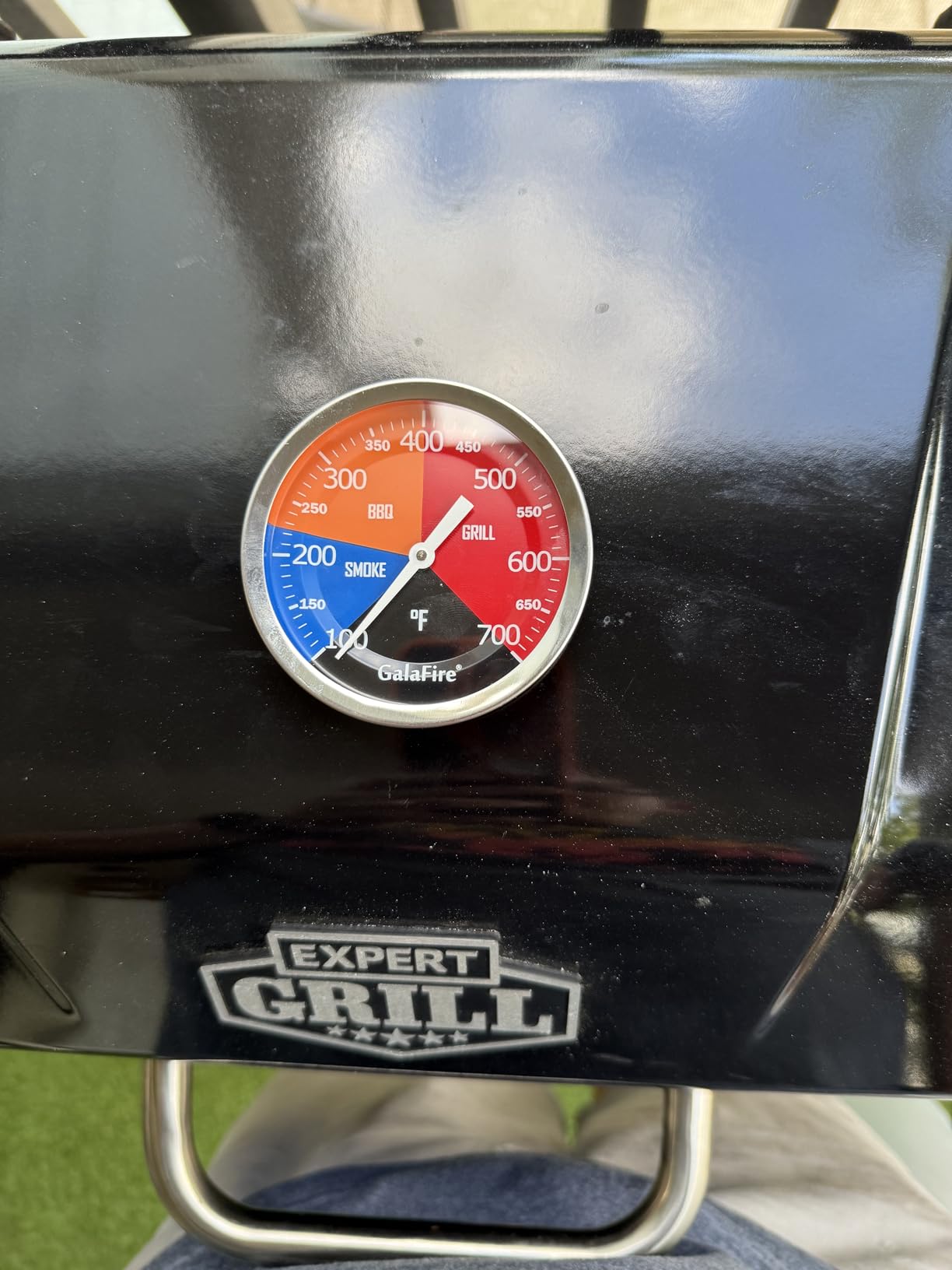 3 3/16 Inch BBQ Temperature Gauge for Smoker Wood Charcoal Pit customer photo 2