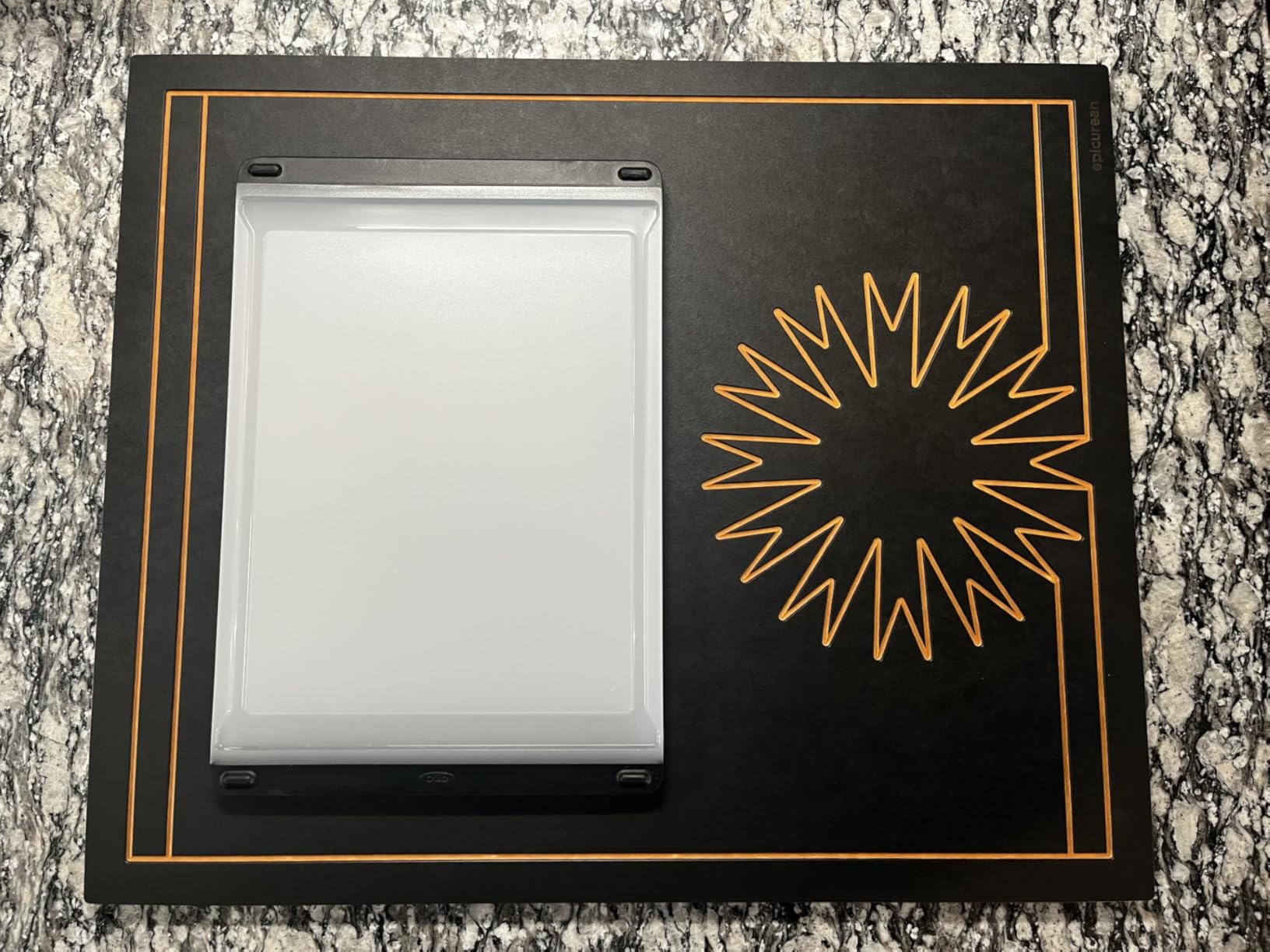 OXO Good Grips 2-Piece Plastic Cutting Board Set - Double-Sided customer photo 2