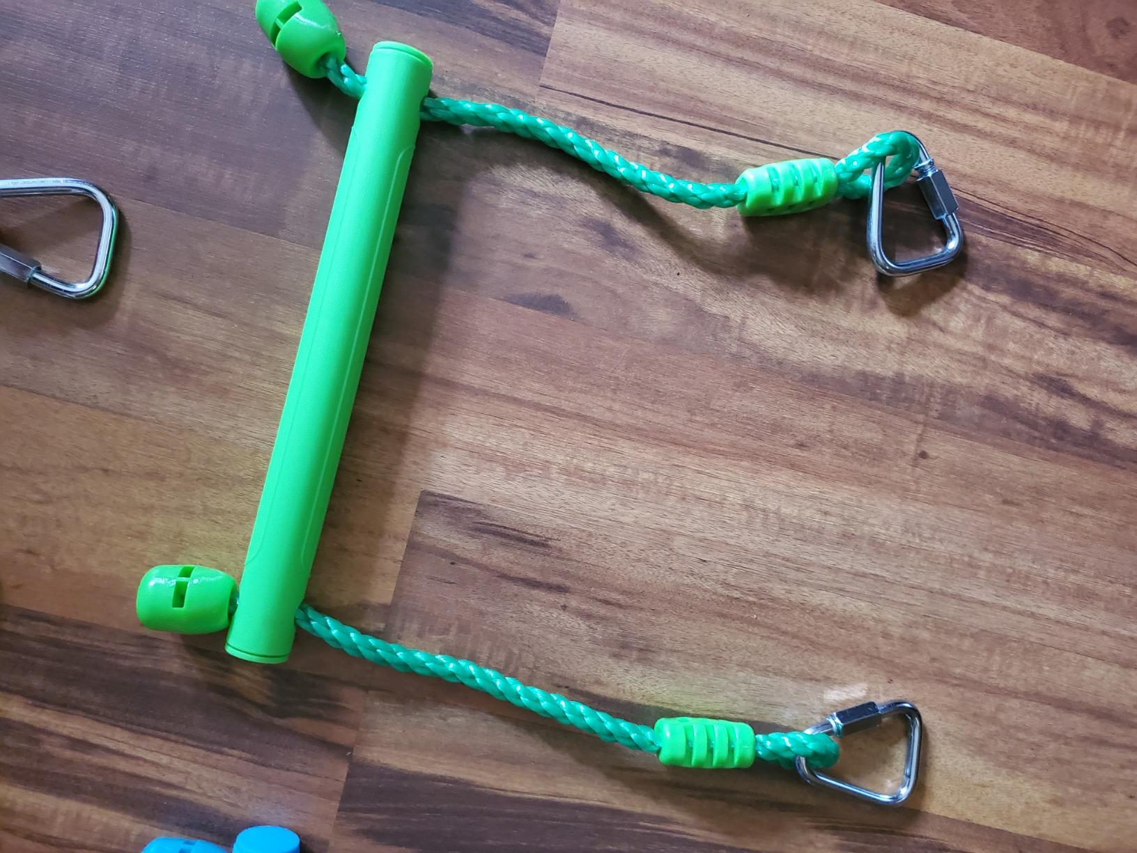 Rainbow Craft Ninja Rings, Trapeze Wheels & Monkey Bars, Obstacle Course customer photo 1