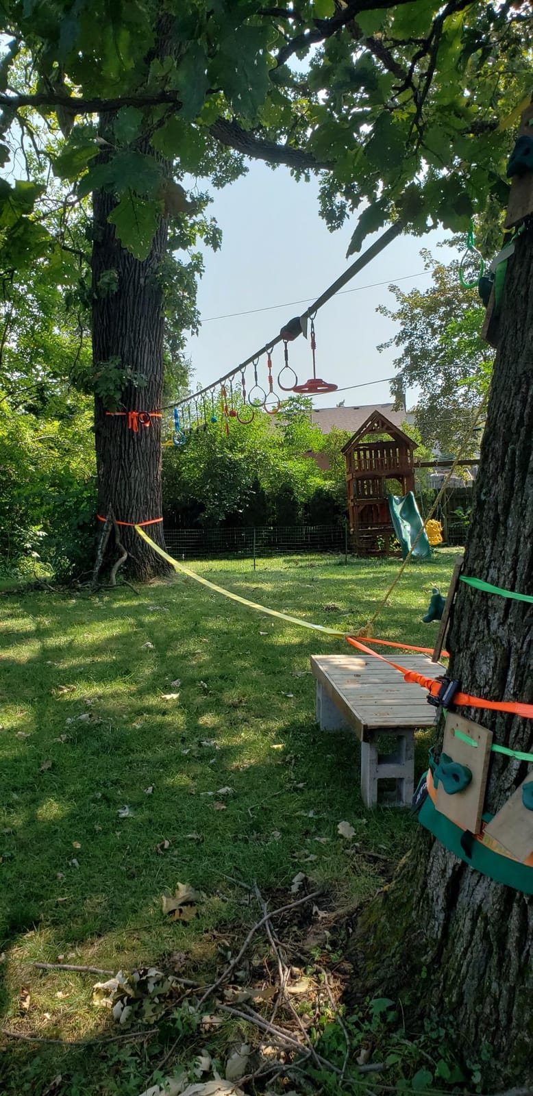 Rainbow Craft Ninja Rings, Trapeze Wheels & Monkey Bars, Obstacle Course customer photo 2