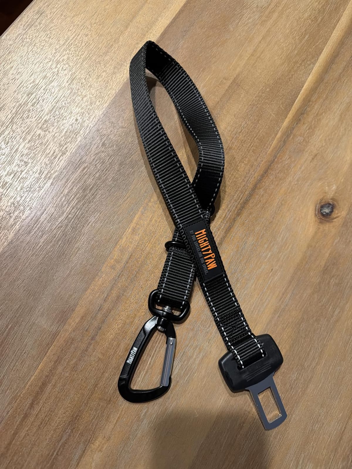 Mighty Paw Dog Seat Belt for Car, Heavy-Duty Aviation Aluminum Carabiner customer photo 2