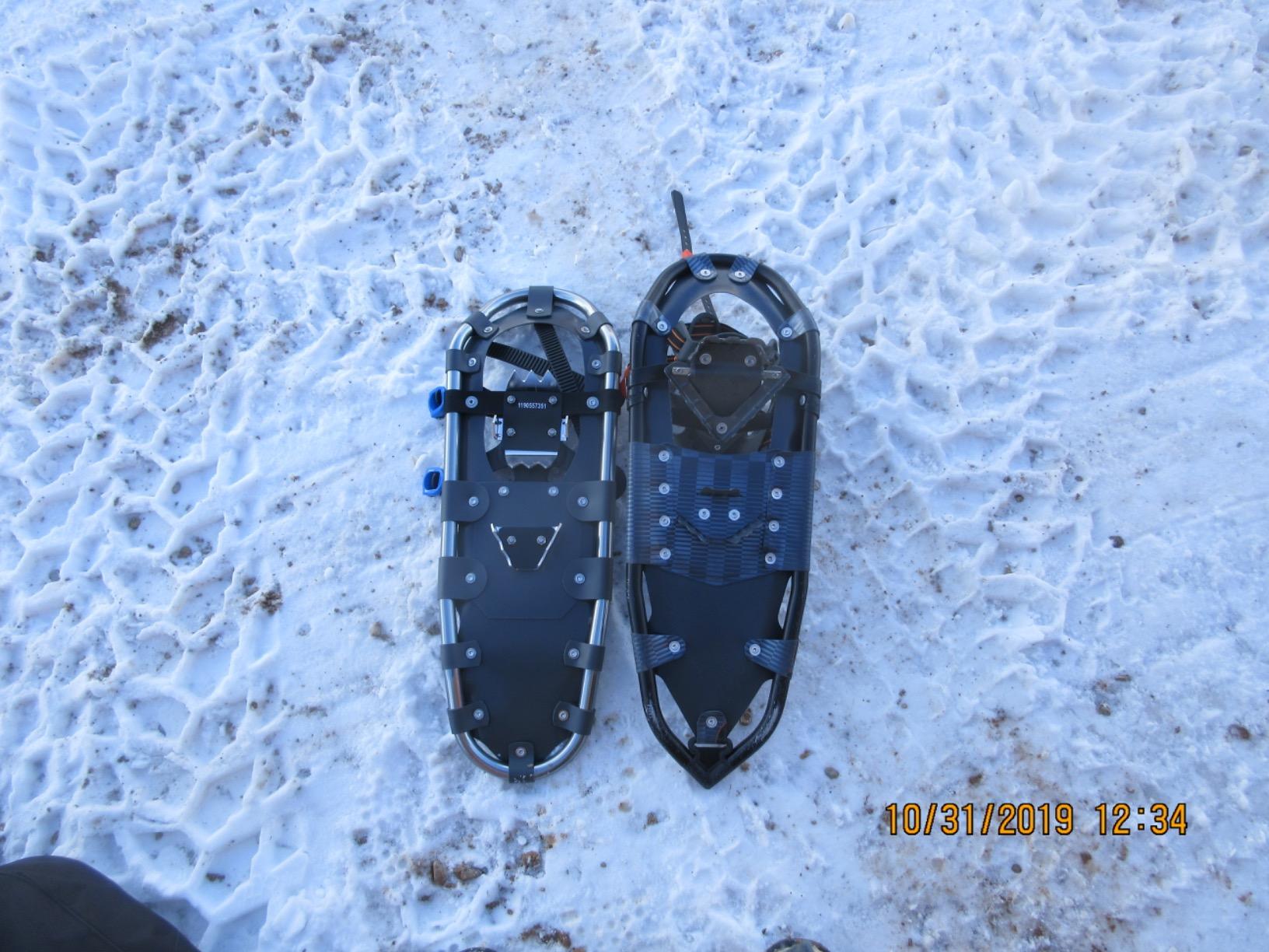 Franklin Sports Arctic Trails Snowshoes for Men + Women - Lightweight Aluminum Snowshoes for Adults customer photo 2