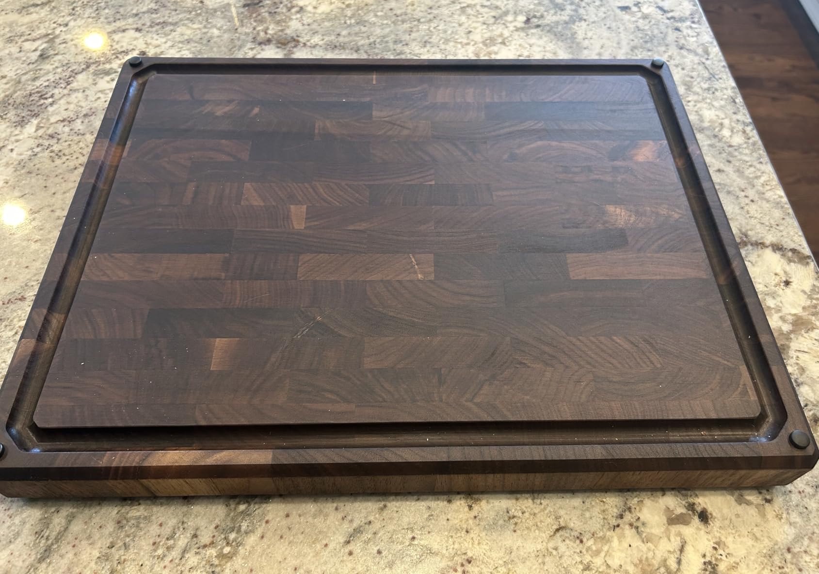 Sonder Los Angeles Laurel Teak Wood Cutting Board, Large 18x14x1.25 in customer photo 1