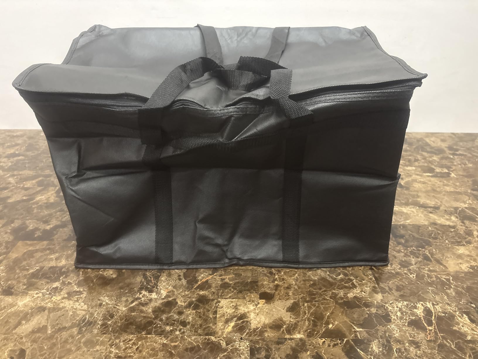 Bodaon Insulated Food Delivery Bag, XXXL Reusable Warming Bag, Black, 1Pk customer photo 1