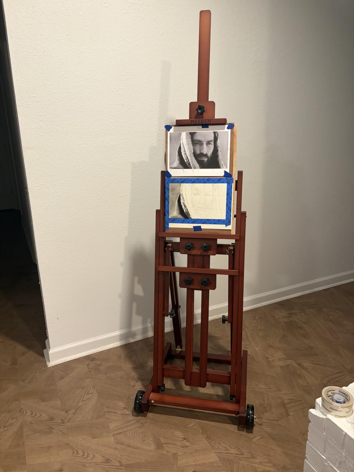 MEEDEN Multi-Function Art Studio Easel: Holds Canvas up to 77