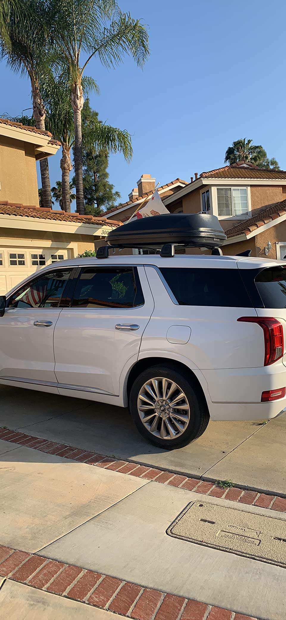 Auto Dynasty Hard Shell Roof Top Mount Cargo Carrier Travel Luggage Box customer photo 2