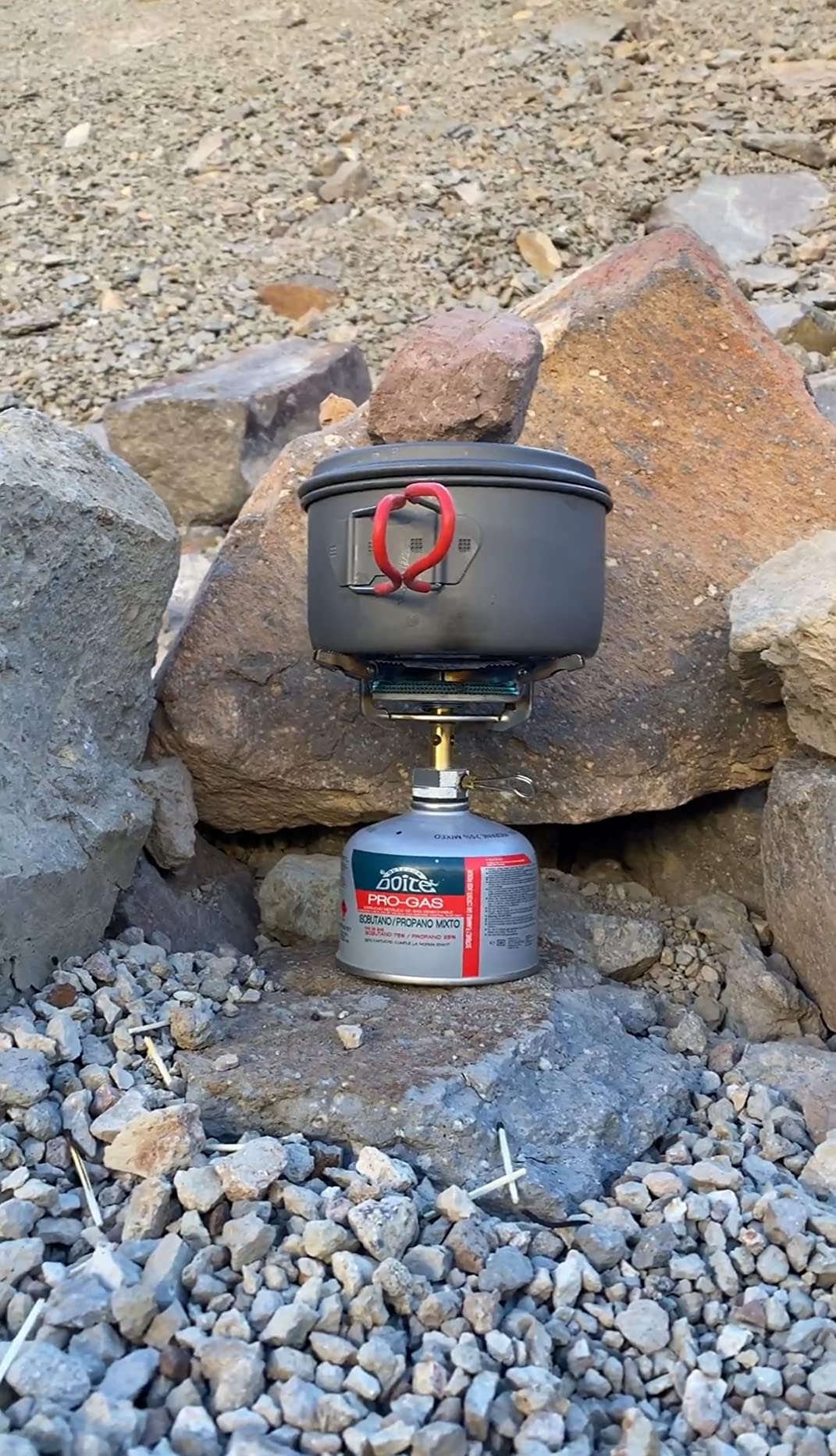 ALOCS Camping Cookware Set Camping Gear Compact Camping Pots and Pans Set customer photo 2