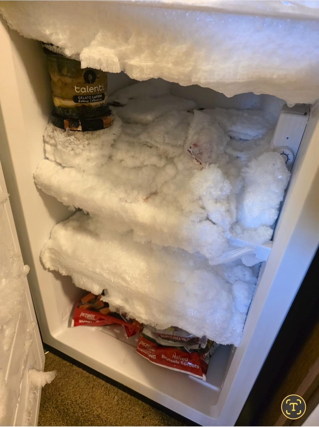 Kismile Small Freezer Upright, 3.0 Cu.ft Mini Freezer, Stainless Steel customer photo 1