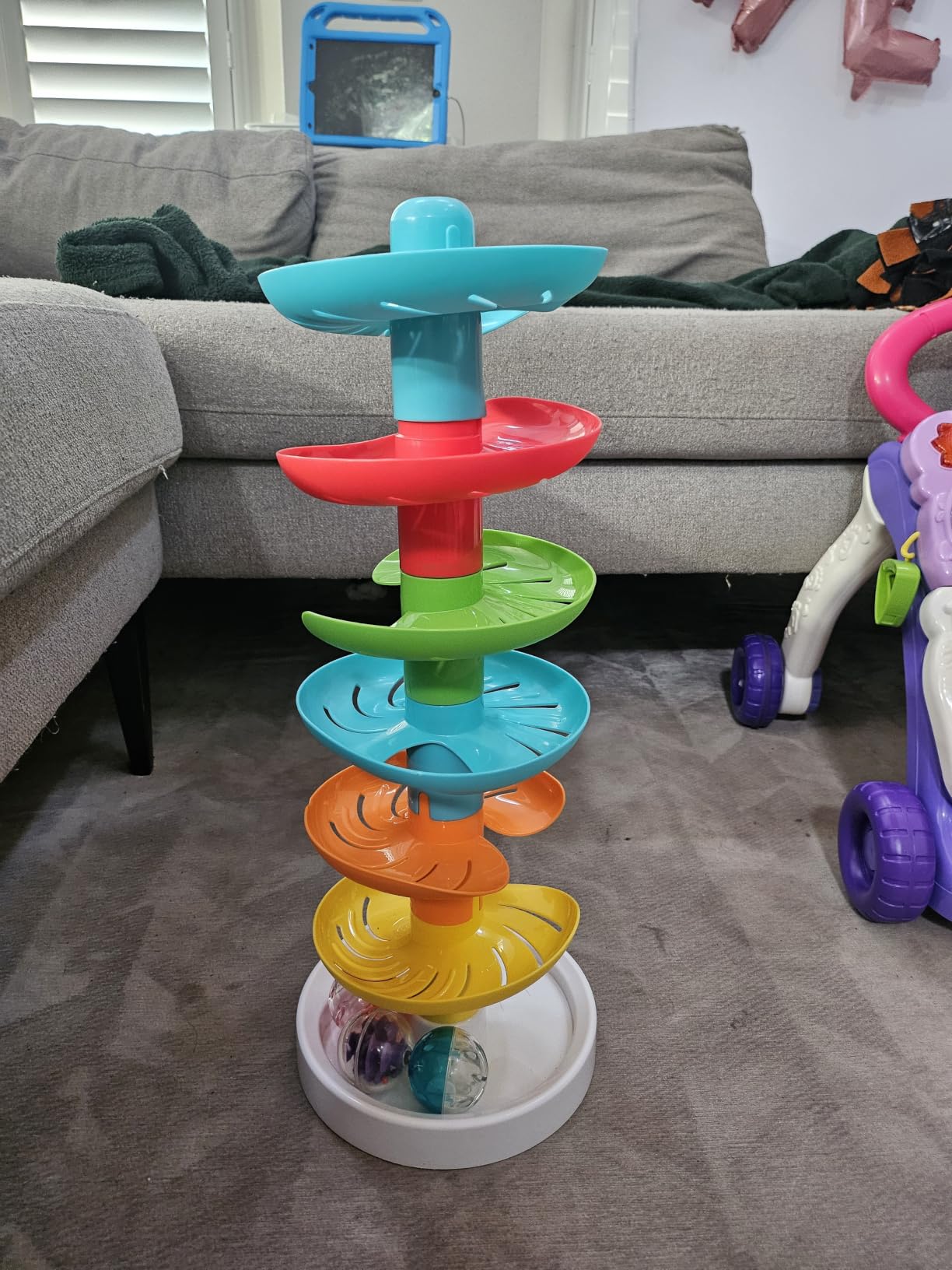 Kidoozie - Whirl 'N Go Ball Tower - Toddler Ball Drop Toy customer photo 1