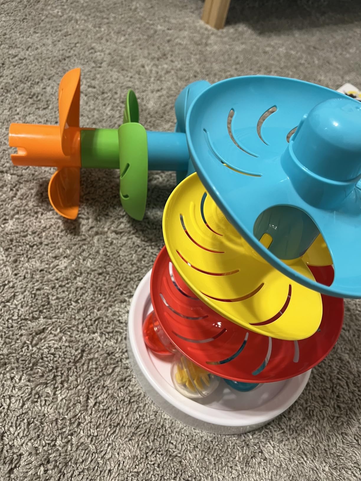 Kidoozie - Whirl 'N Go Ball Tower - Toddler Ball Drop Toy customer photo 2