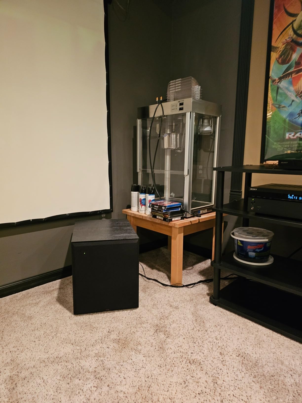 Klipsch Synergy Black Label Sub-120 12” Front-Firing Subwoofer with 200 Watts of continuous & 400 watts of Dynamic Power, and Digital Amplifier for Powerful Home Theater Bass in Black customer photo 1