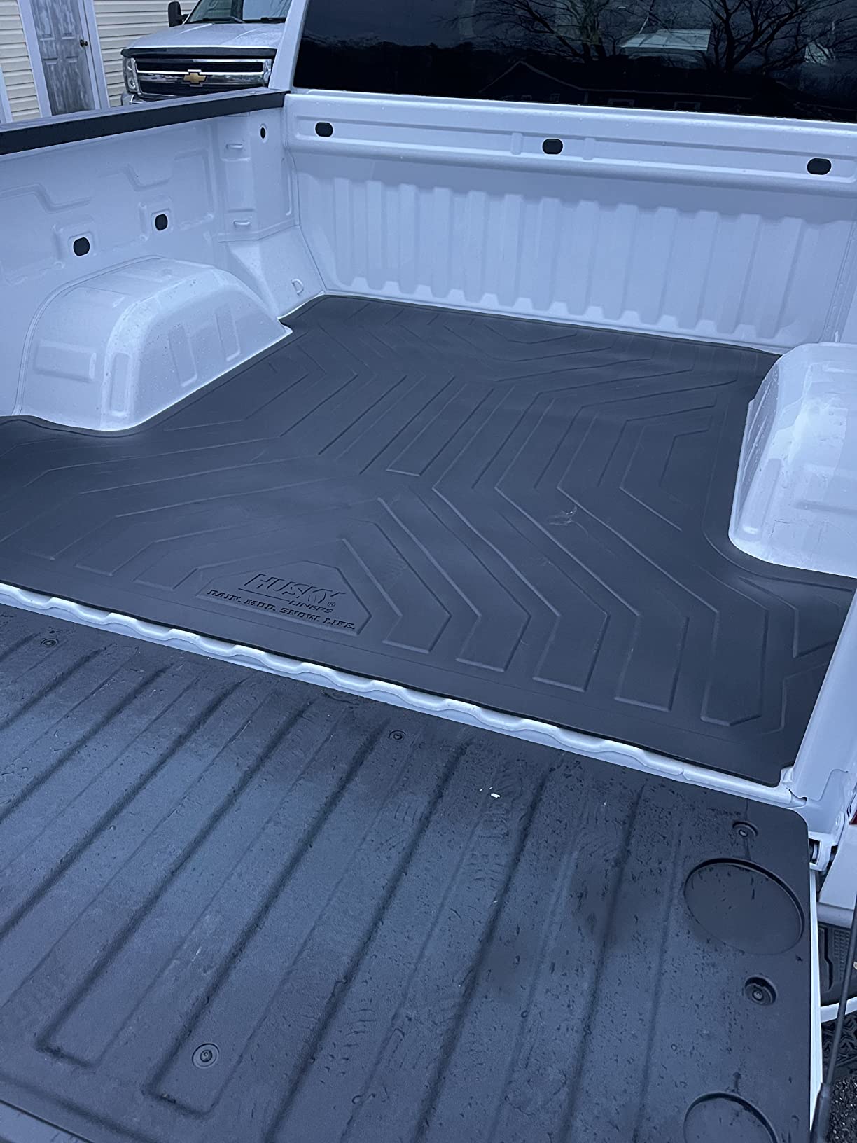 Husky Liners Custom Bed Liner | Fits 2019-2026 Chevrolet Silverado & GMC Sierra 1500 5.8' Bed (Will NOT Fit w/Drop-in Bed Liners or CarbonPro Bed) | Bed Liner, 1-pc Black - 16004 customer photo 2