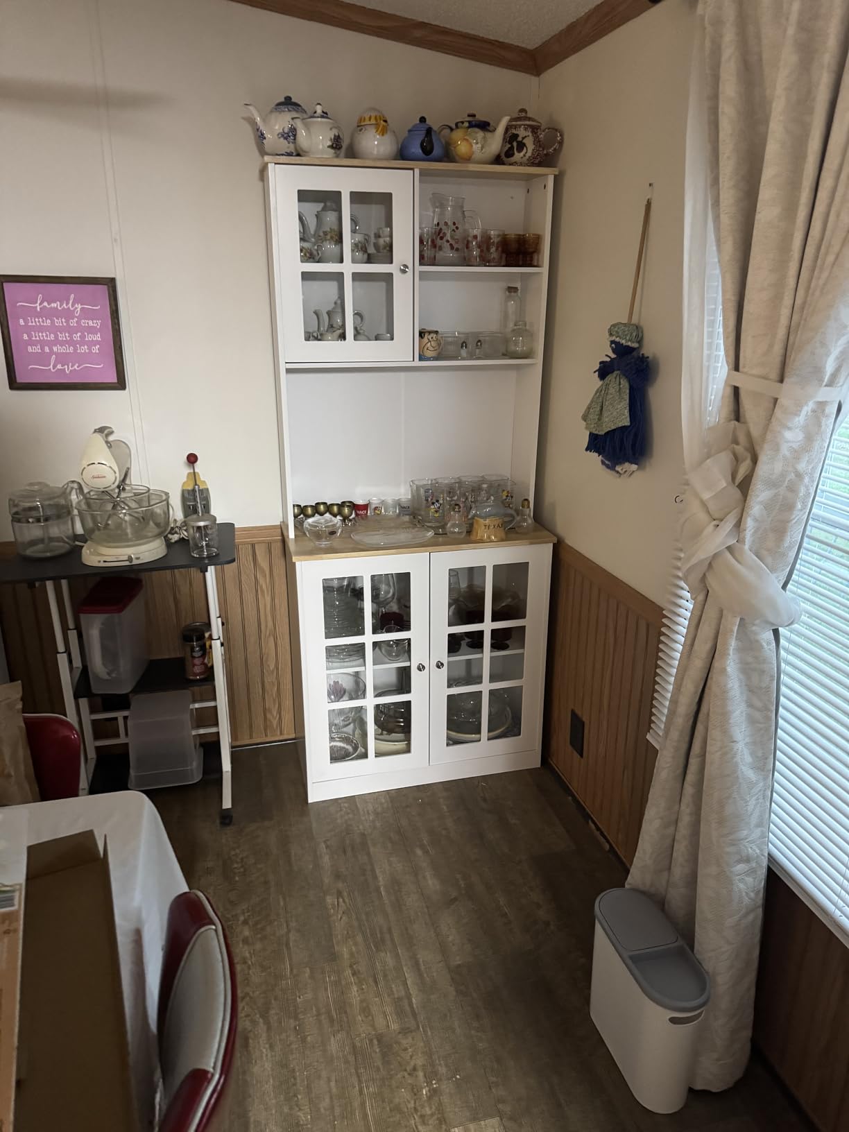 HOMCOM Kitchen Pantry Storage Cabinet 72