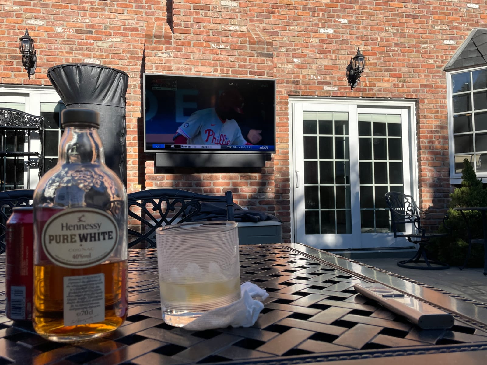 SAMSUNG 65-inch Class QLED 4K The Terrace Partial Sun Outdoor, Direct Full Array 16x, Quantum HDR 32x, Weatherproof, Wide Viewing Angle Smart TV w/ Alexa Built-in (QN65LST7TAFXZA, Latest Model) customer photo 1