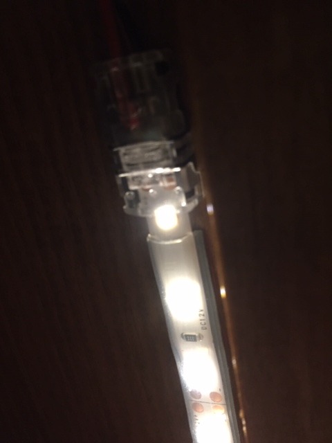 Litever Under Cabinet Lighting Kit, 6 PCS 20 Inches Flexible LED Strips, 24W, 1800 Lumen, Warm White 2700K. Suitable for Kitchen Counters Book Shelf Closet Showcase Workshop-(6-Strip-2700K) customer photo 1