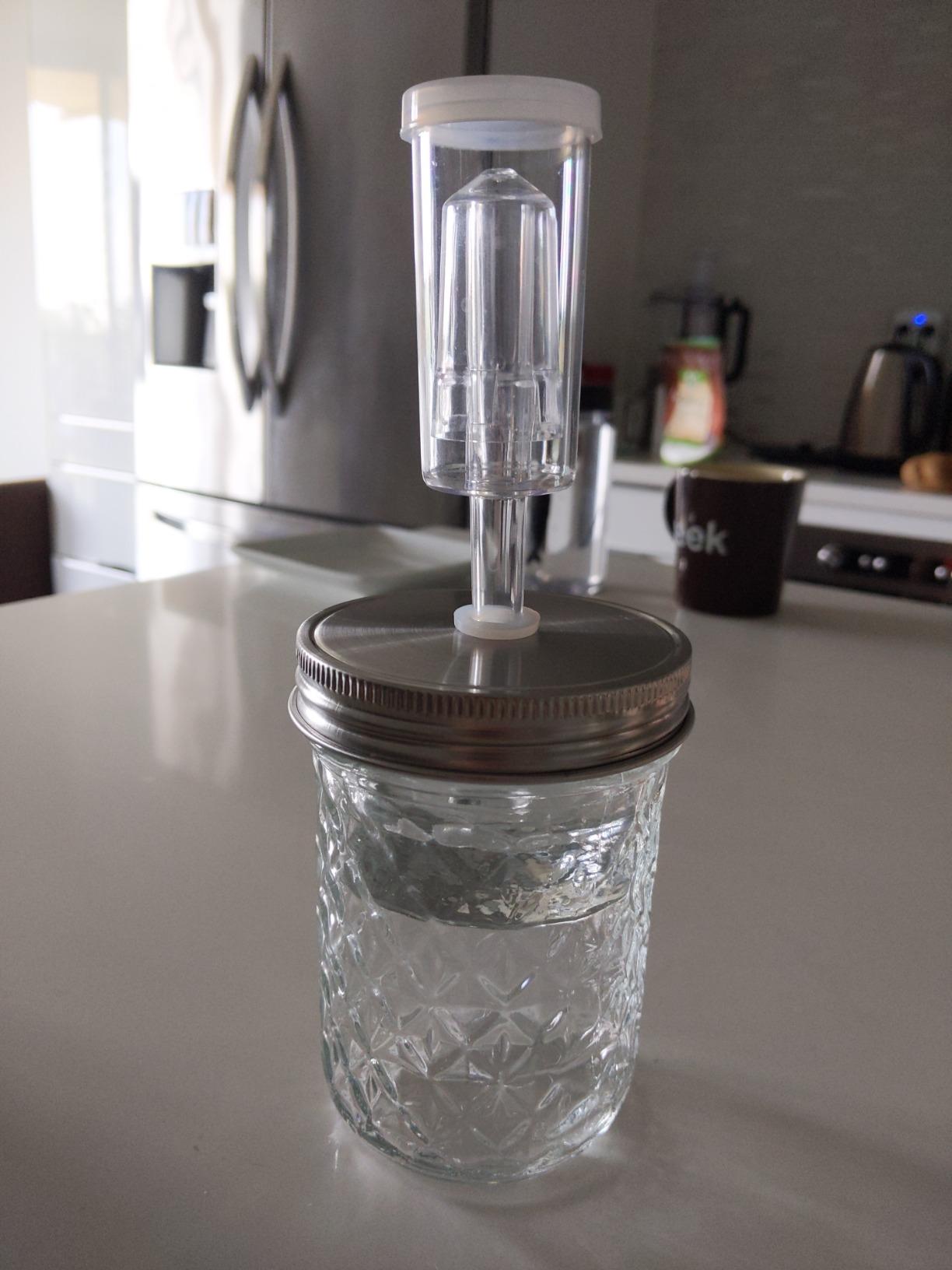 JILLMO Fermentation Kit, Stainless Steel Lids with Weights & Airlocks customer photo 1