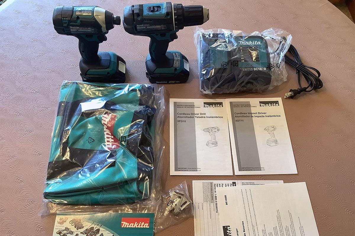 Makita CT225SYX 18V LXT® Lithium-Ion Compact Cordless 2-Pc. Combo Kit (1.5Ah) customer photo 1