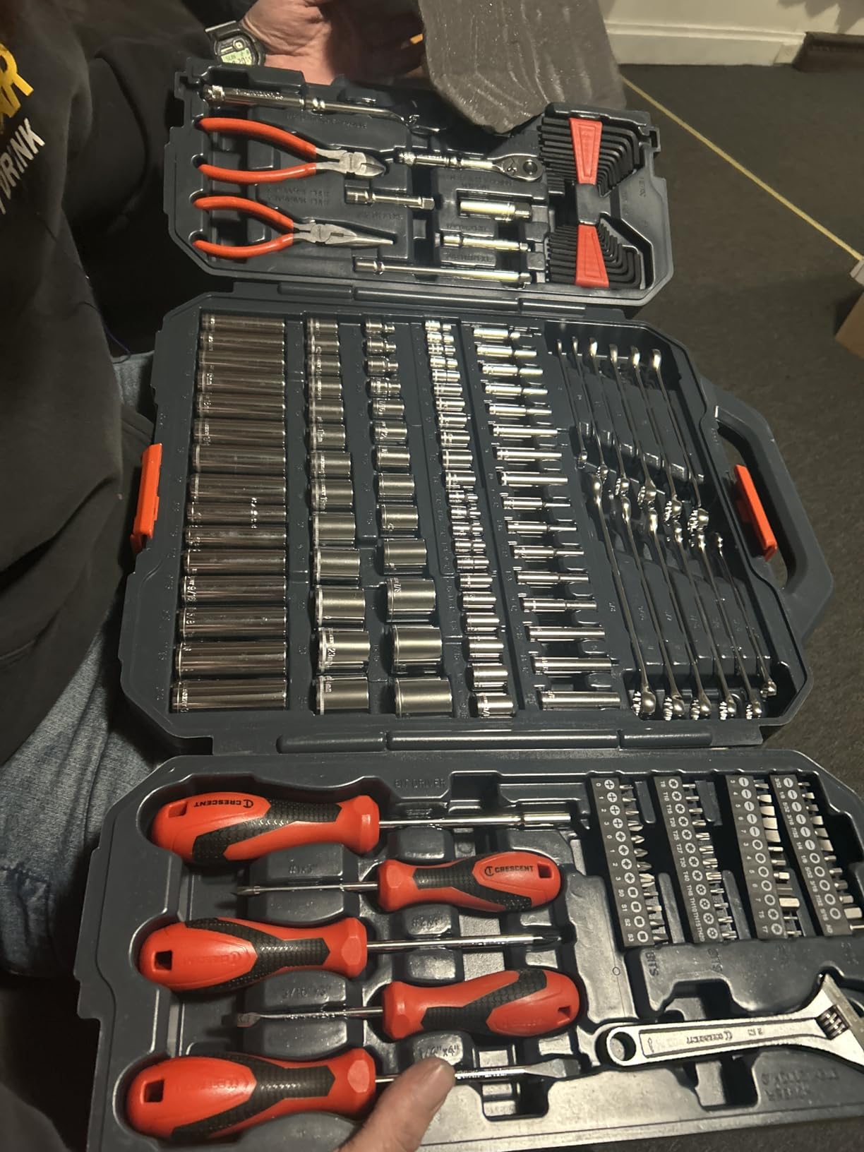 Crescent 180 Piece Professional Tool Set in Tool Storage Case - CTK180 customer photo 1