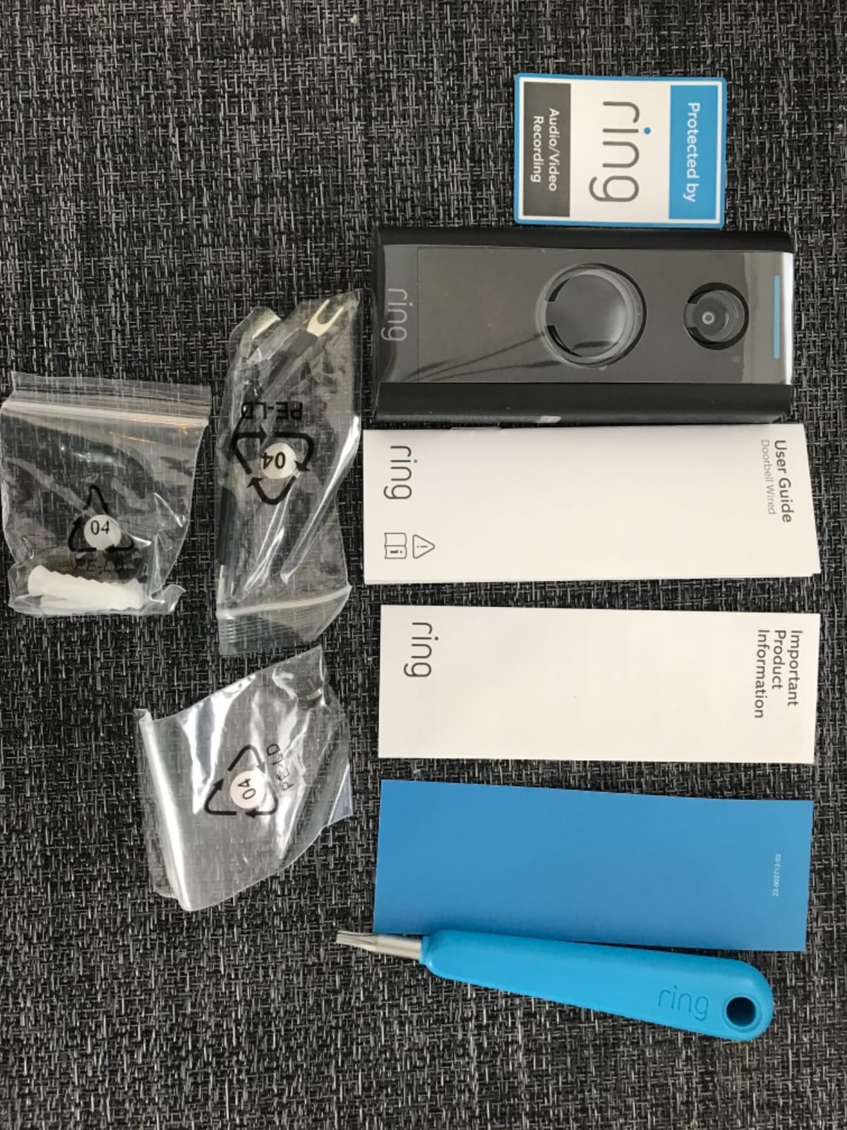 Ring Video Doorbell Wired, HD doorbell camera with Two-Way Talk, real-time alerts, and Advanced Motion Detection (wiring required) (2021 release) customer photo 1